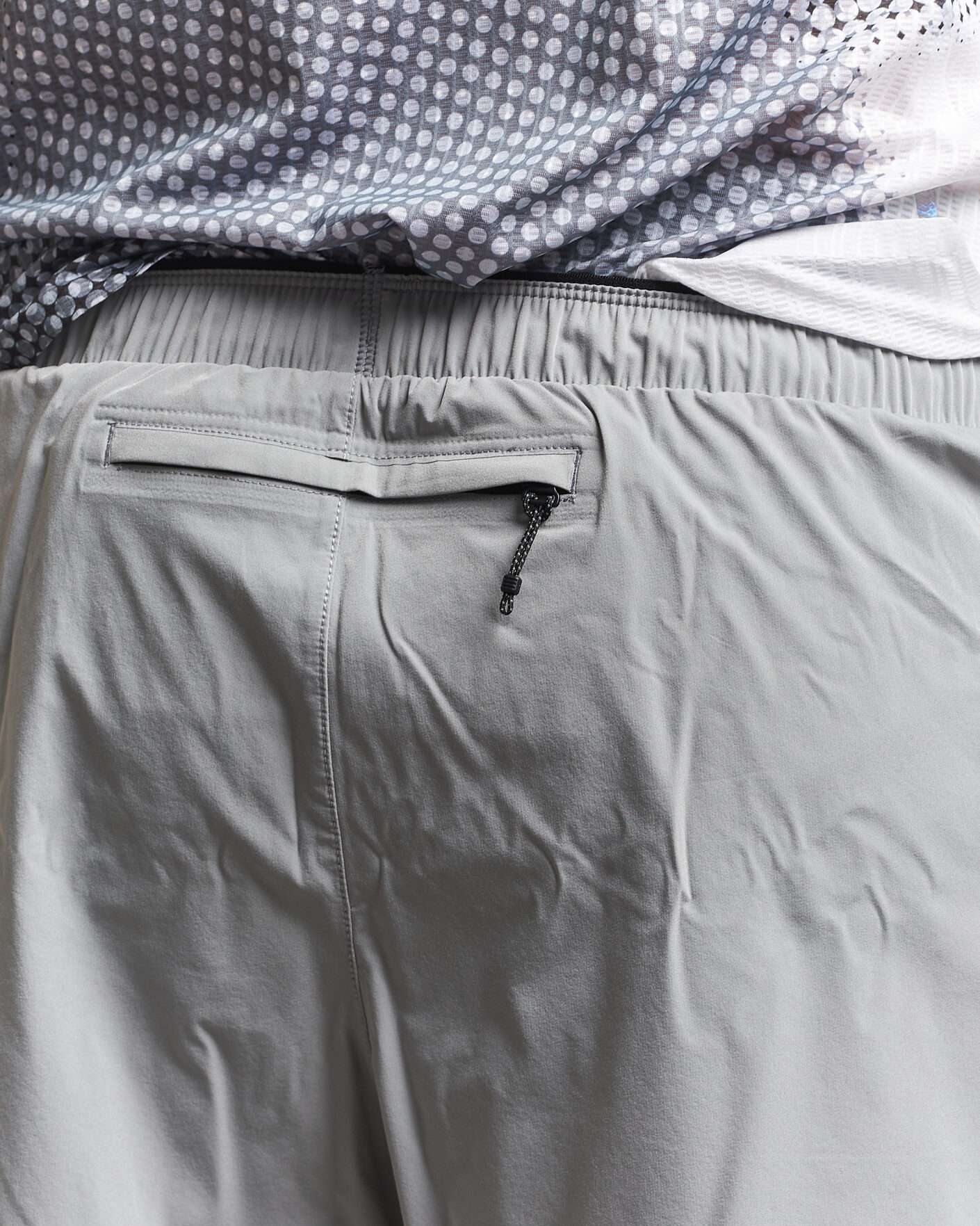 Herr | Shorts | SOAR Running | Run Short Silver Grey