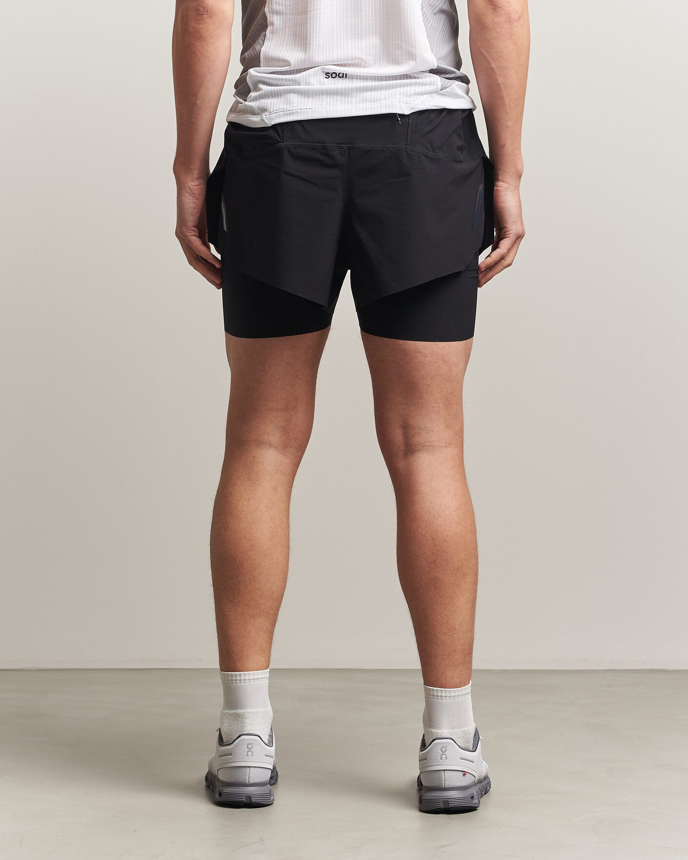 Herr | Shorts | SOAR Running | Trail Shorts Black