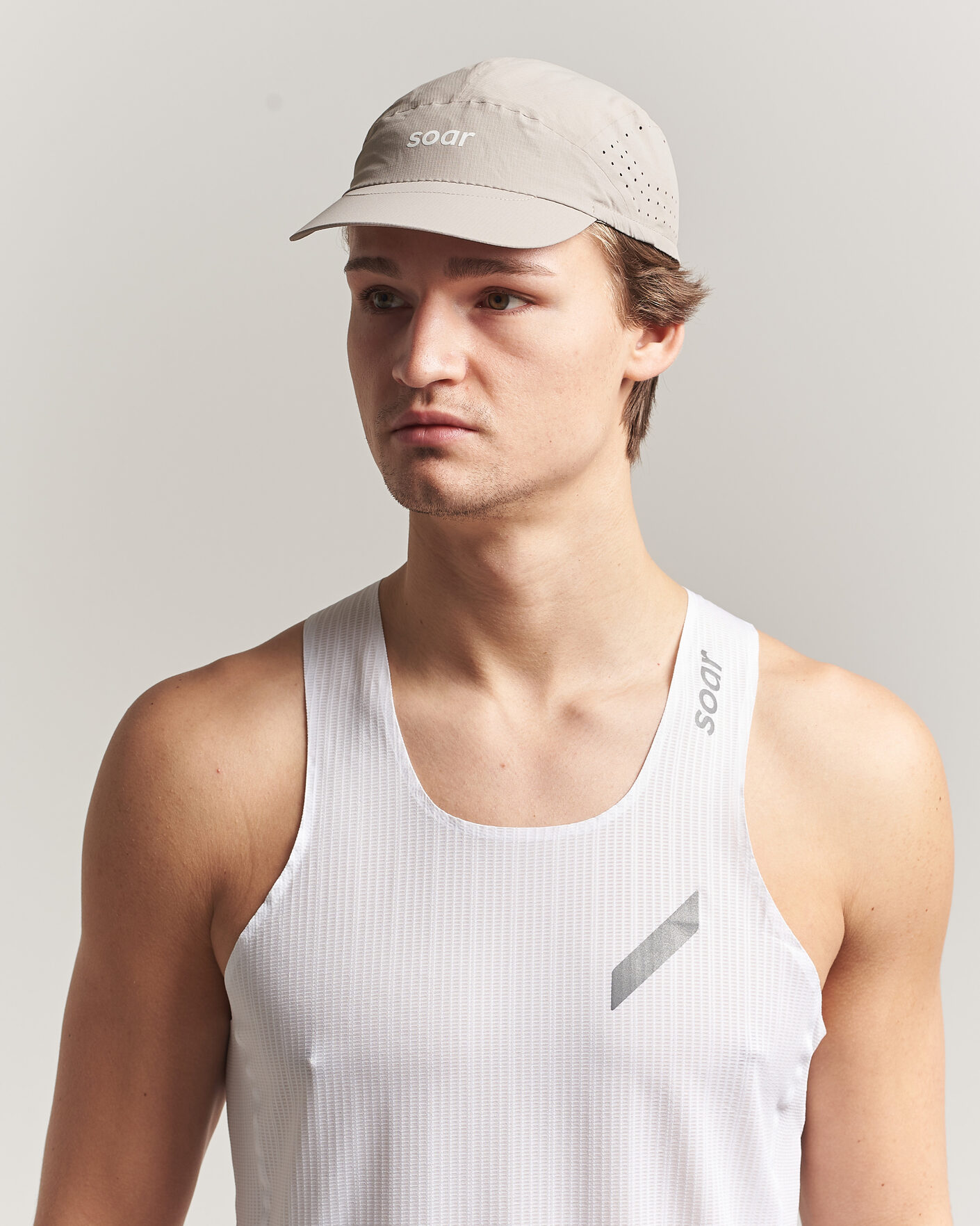 Herr | Hattar & kepsar | SOAR Running | Run Cap Warm Grey