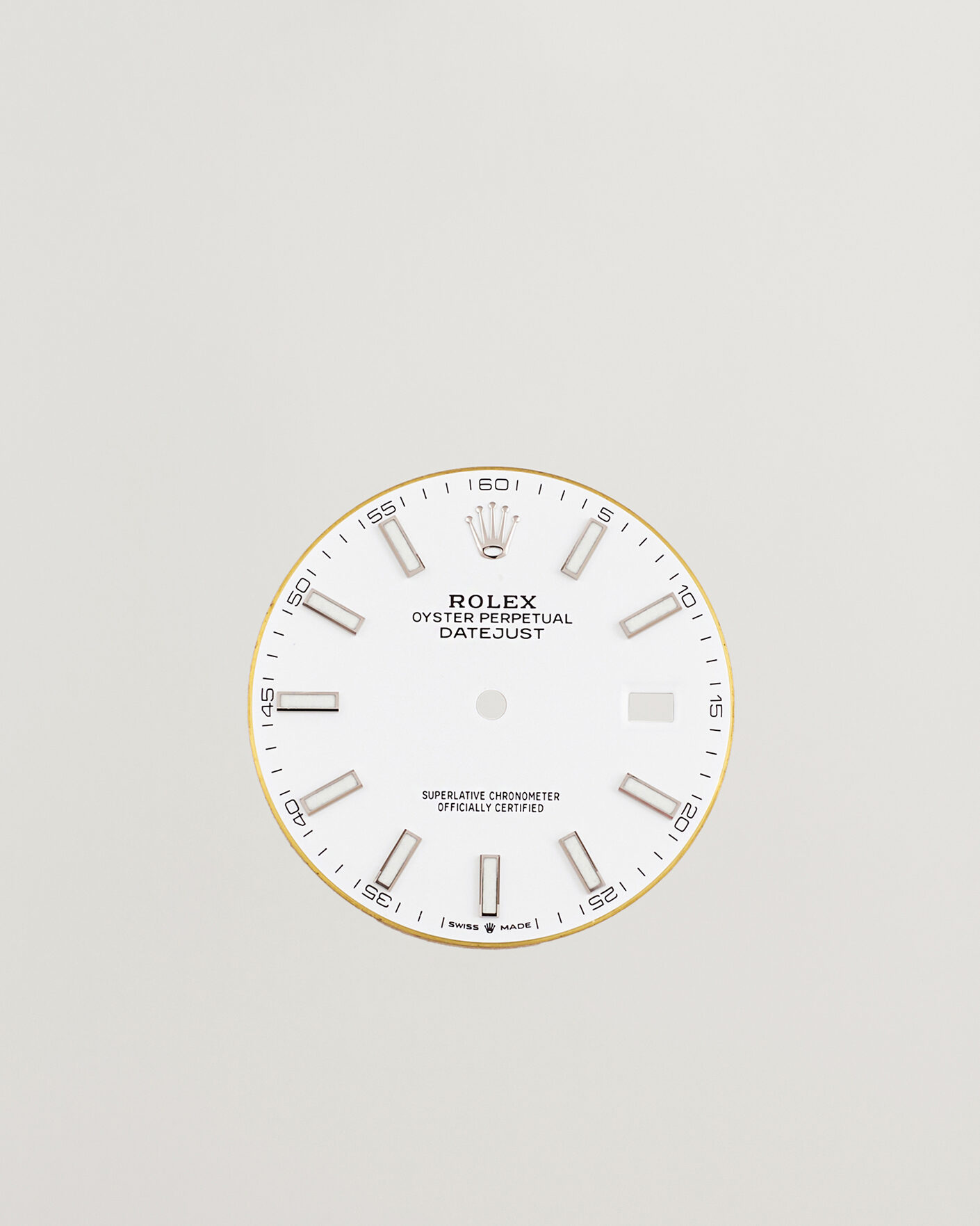 Herr | Pre-owned Tillbehör | Rolex Pre-Owned | Datejust dial 41mm 12XXXX