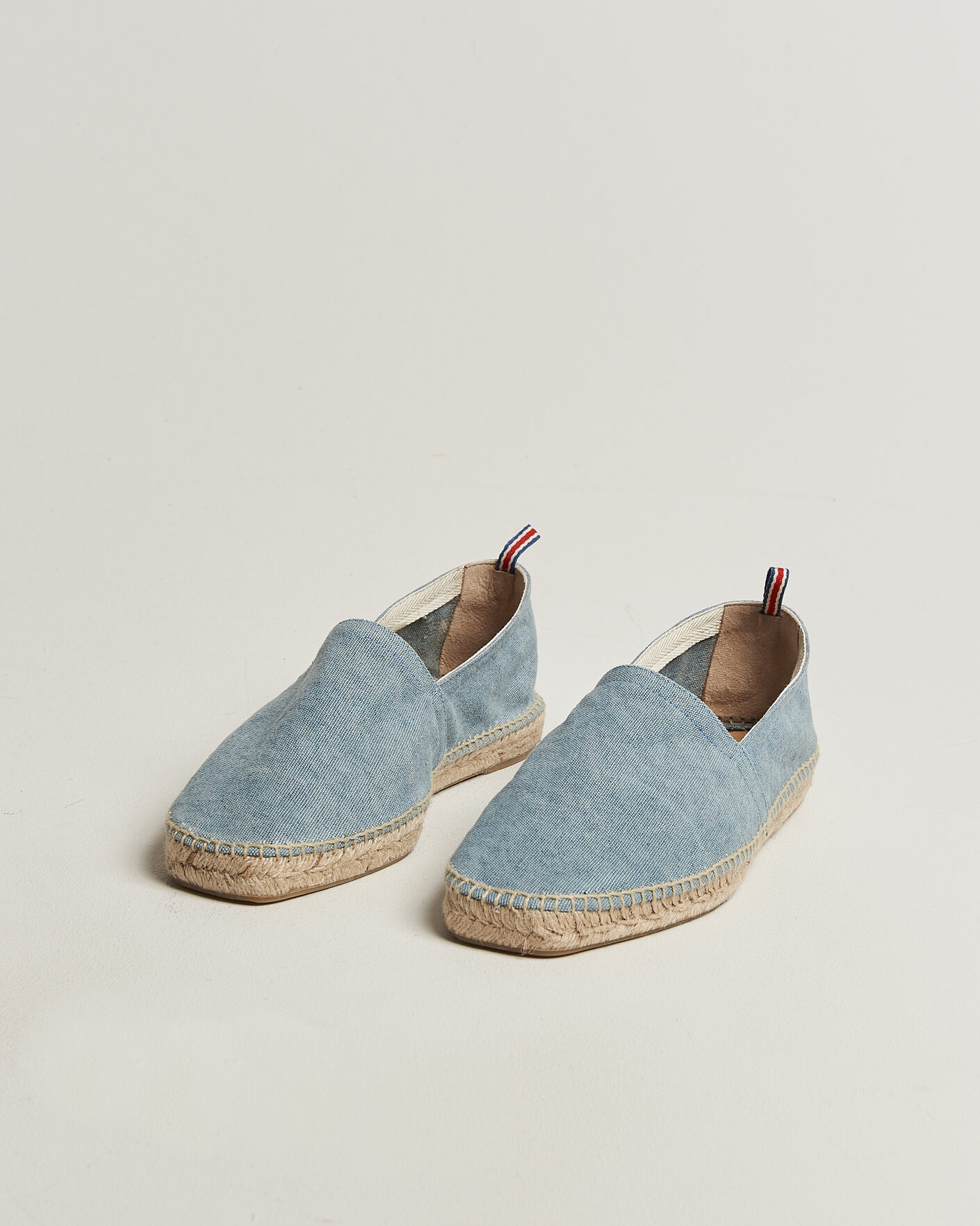 Herr | Espadriller | Castañer | Pablo Washed Canvas Espadrilles Acqua