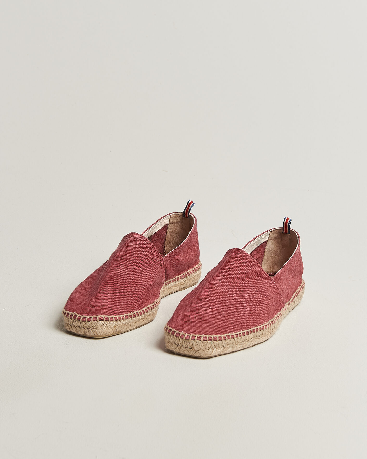Herr | Espadriller | Castañer | Pablo Washed Canvas Espadrilles Merlot