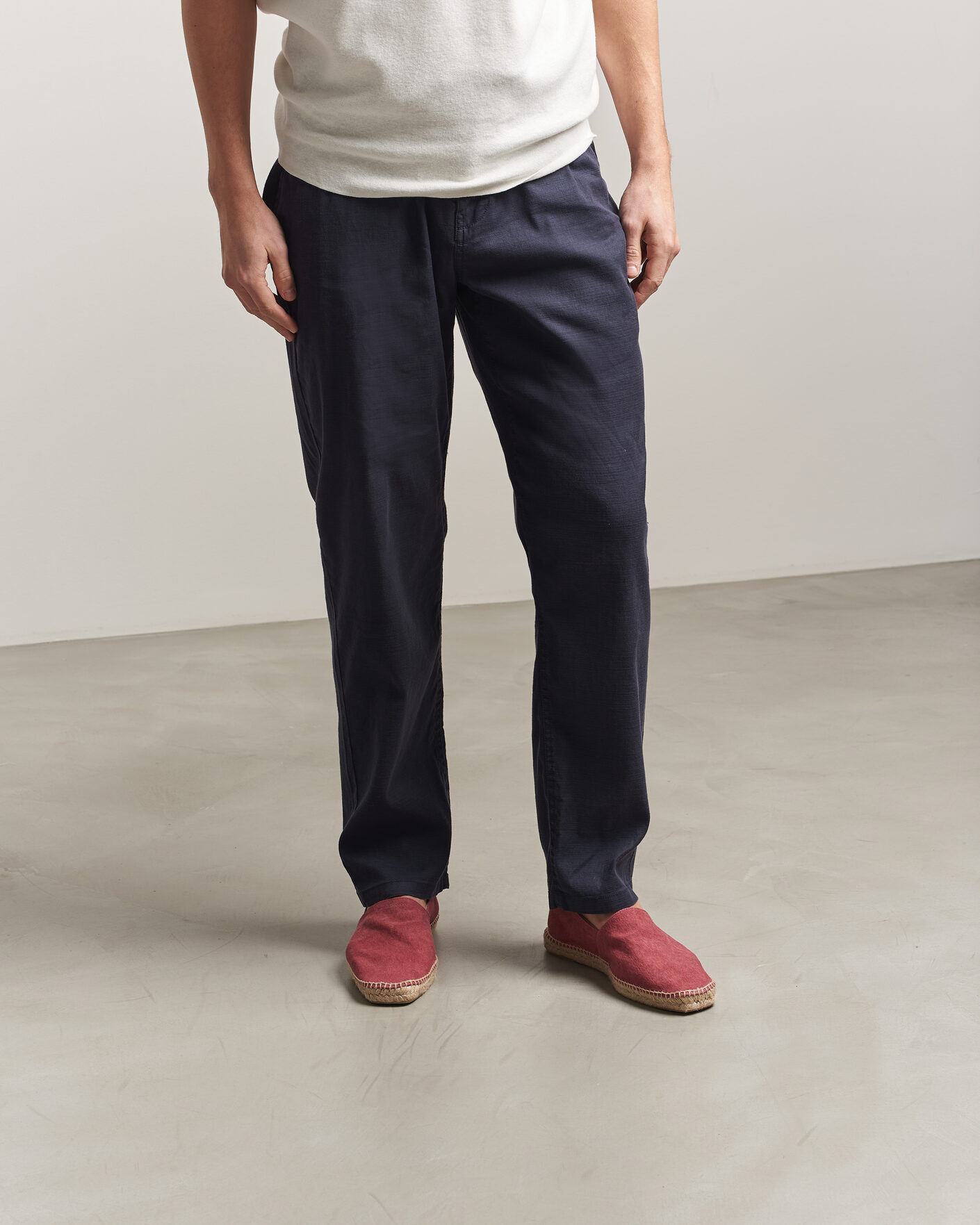 Herr | Espadriller | Castañer | Pablo Washed Canvas Espadrilles Merlot