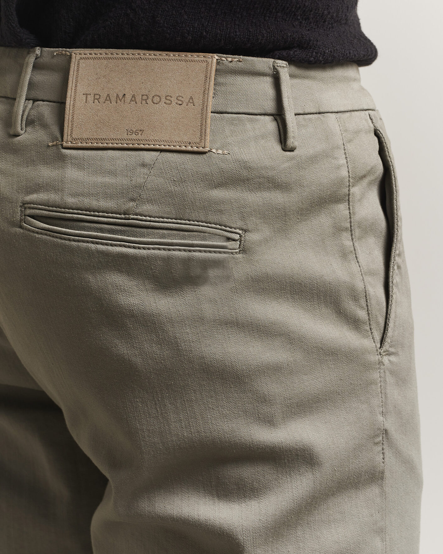 Herr | Byxor | Tramarossa | Luis Superstrech Cotton Chino Aloe