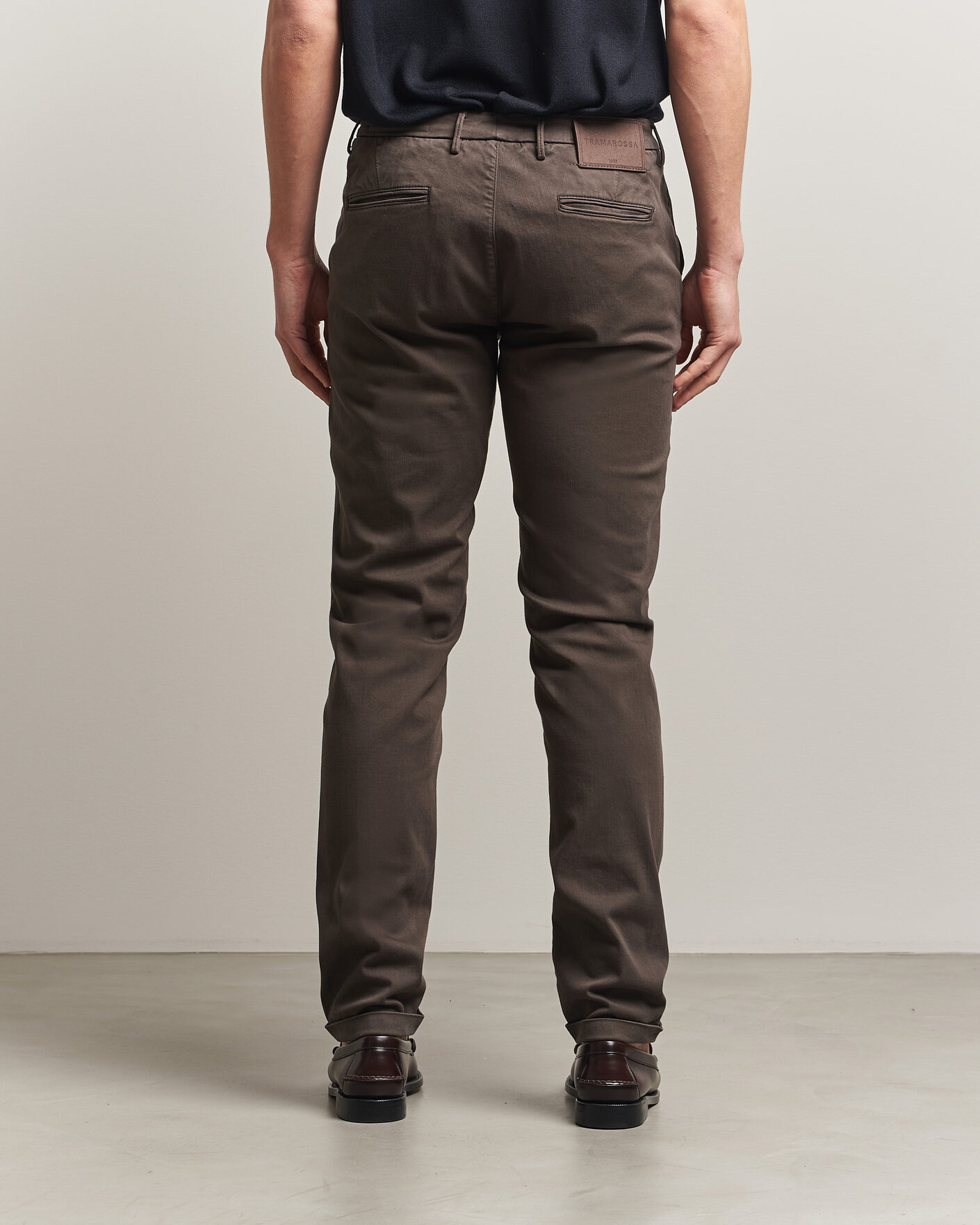 Herr | Byxor | Tramarossa | Luis Superstrech Cotton Chino Coffee