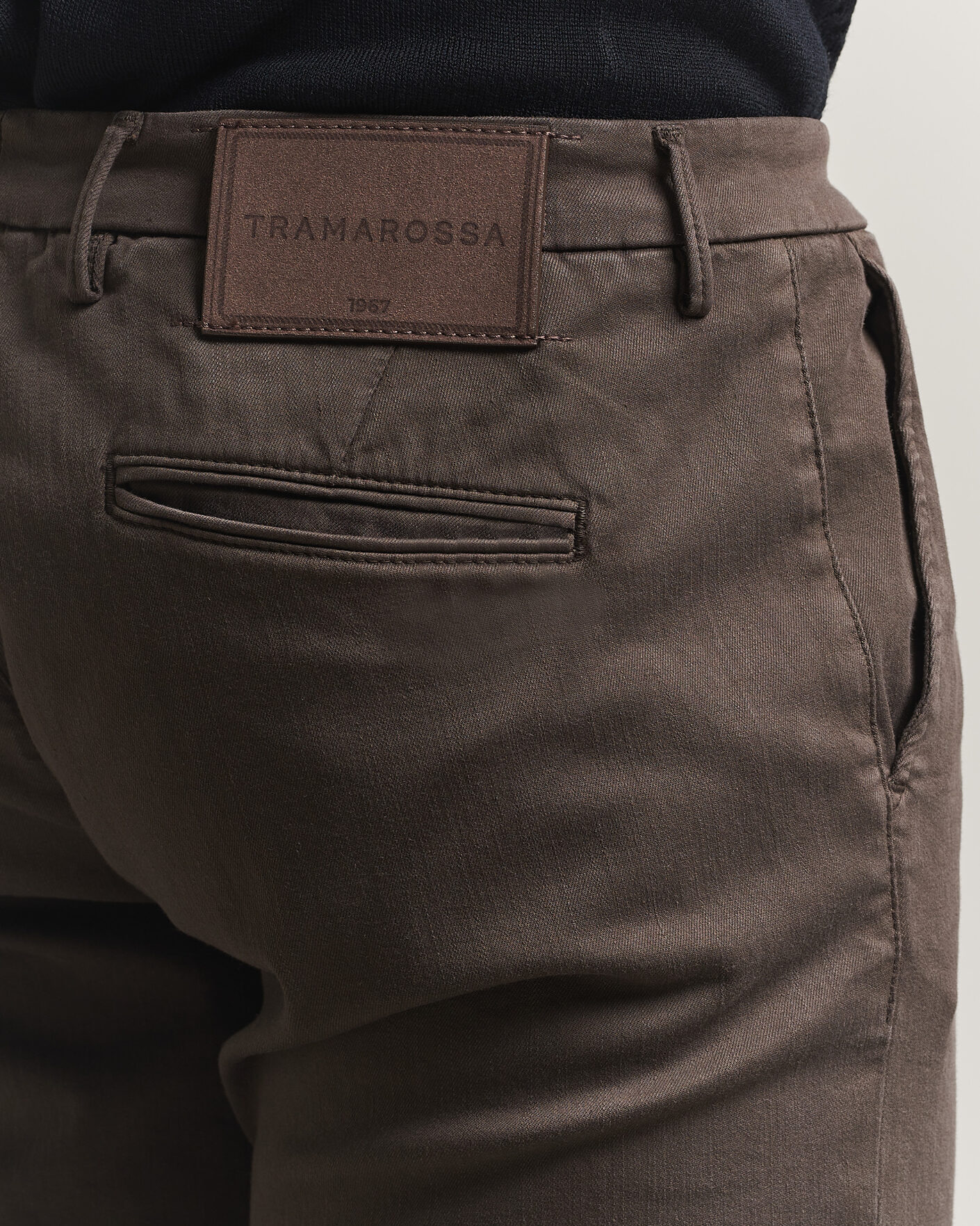 Herr | Byxor | Tramarossa | Luis Superstrech Cotton Chino Coffee