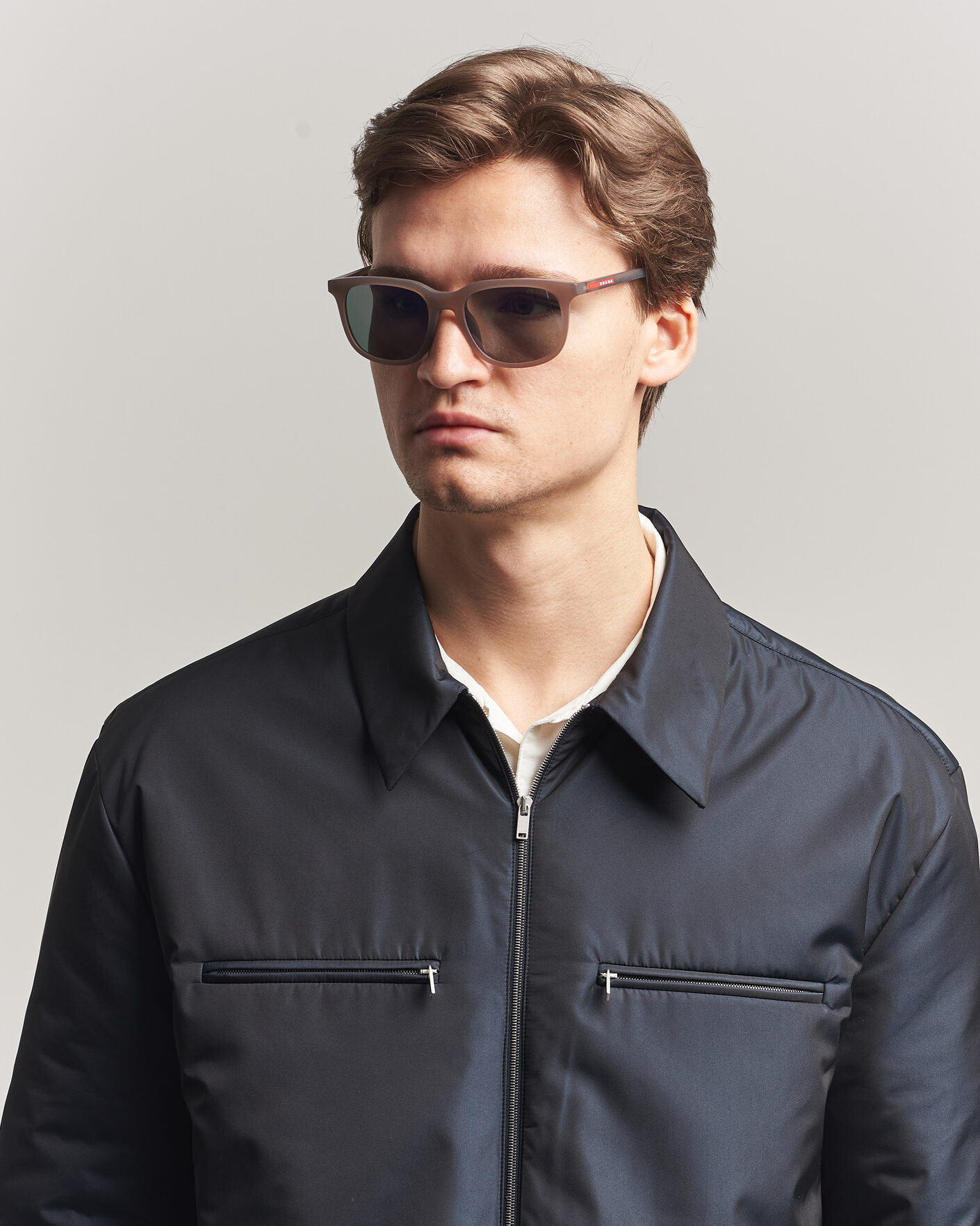 Herr | Solglasögon | Prada Linea Rossa | 0PS B09SU Sunglasses Brown Frosted