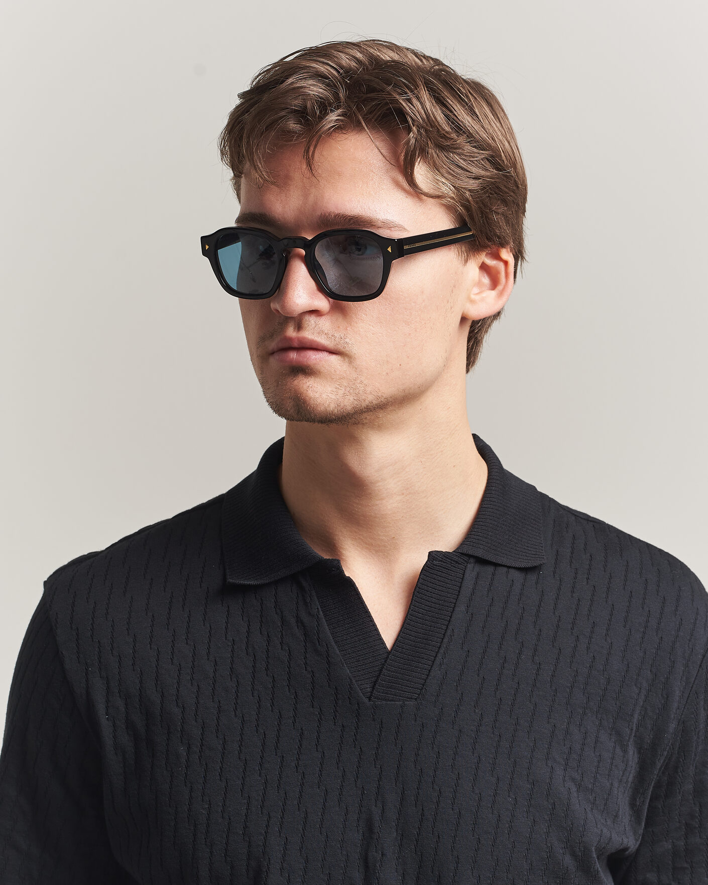 Herr | Solglasögon | Prada Eyewear | 0PR A16S Sunglasses Black/green