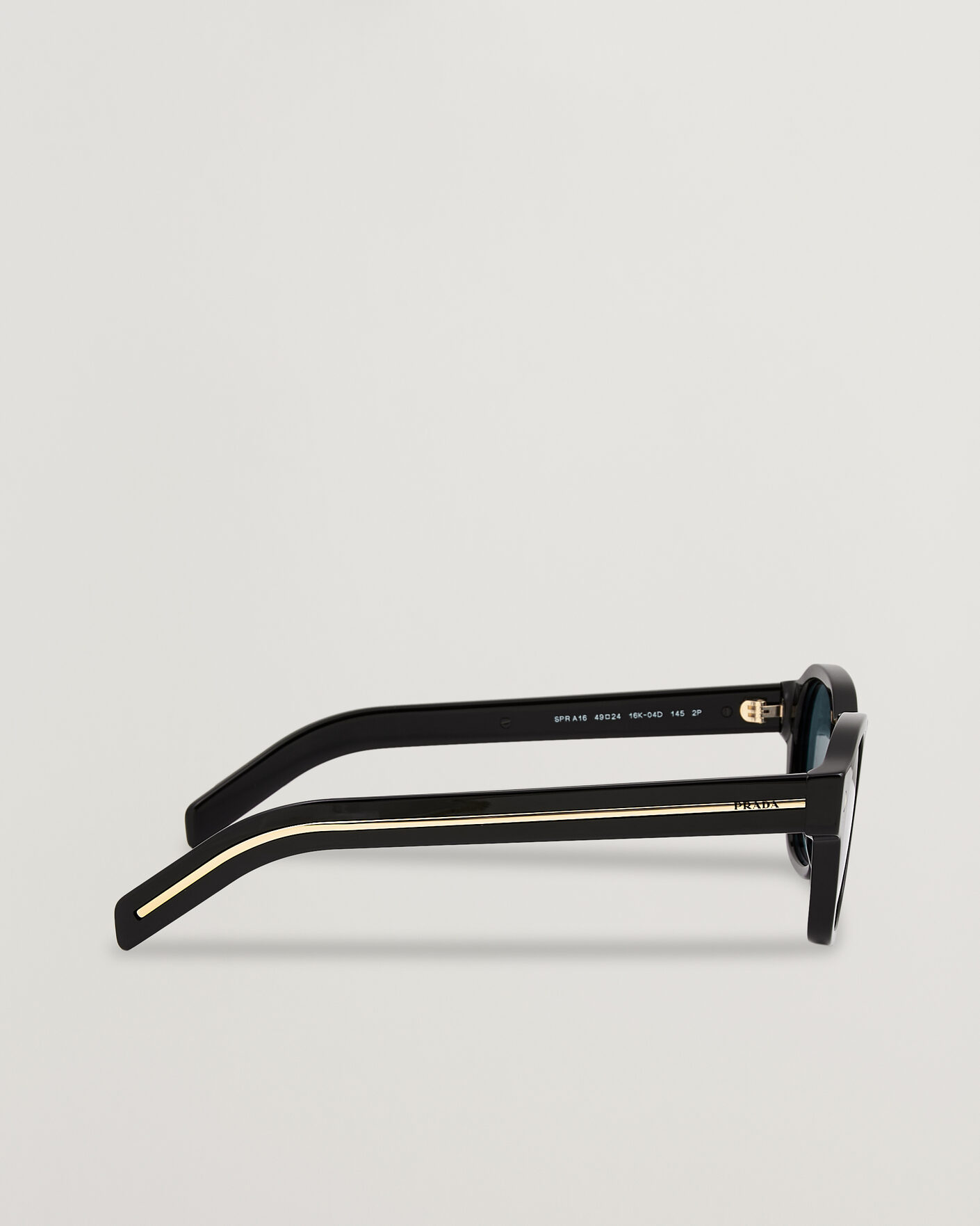 Herr | Solglasögon | Prada Eyewear | 0PR A16S Sunglasses Black/green
