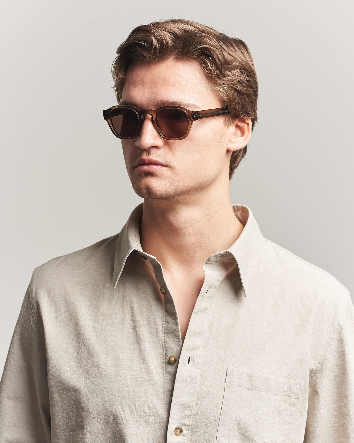 Herr | Solglasögon | Prada Eyewear | 0PR A16S Sunglasses Transparent Terra