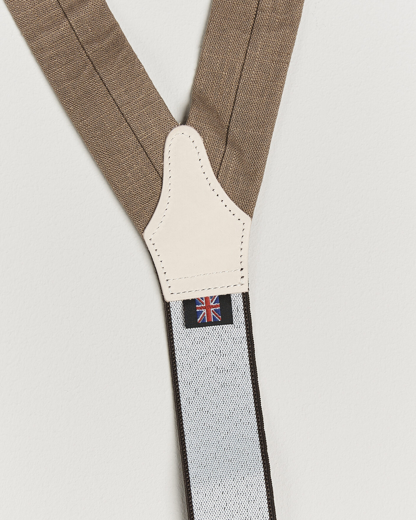 Herr | Hängslen | Albert Thurston | Linen Braces Acorn Brown