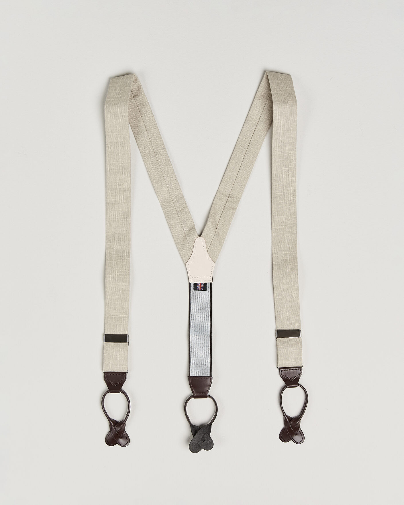 Herr | Hängslen | Albert Thurston | Linen Braces Natural
