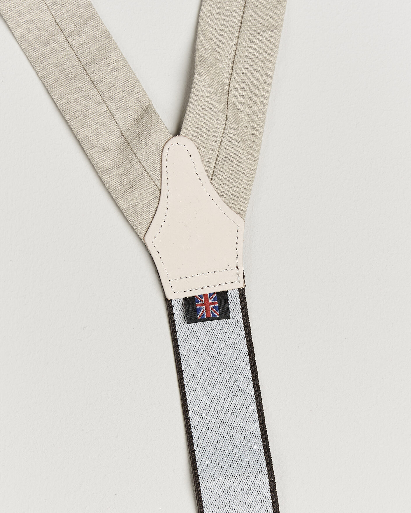 Herr | Hängslen | Albert Thurston | Linen Braces Natural