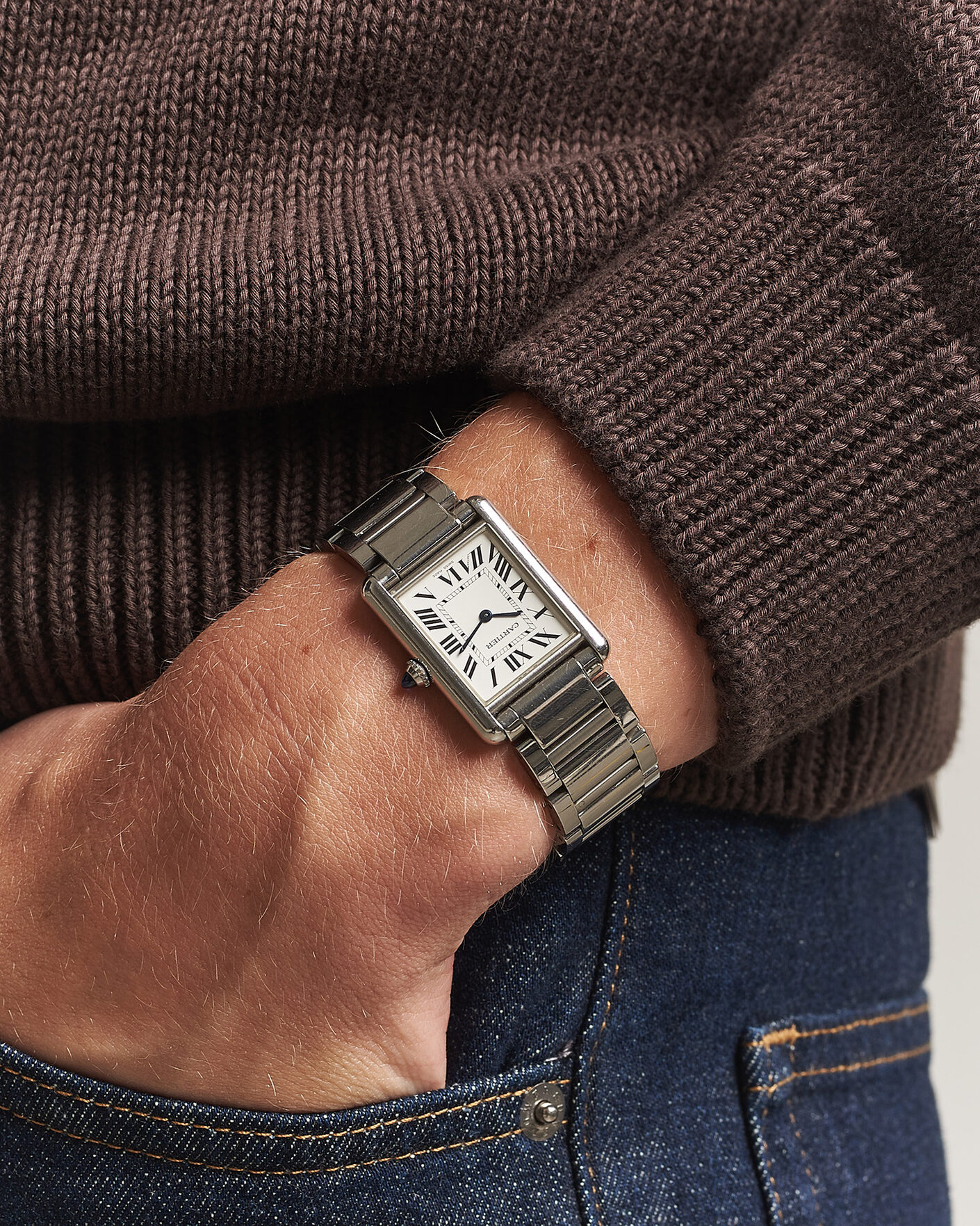 Herr | Pre-Owned & Vintage Watches | Cartier Pre-Owned | Tank Must