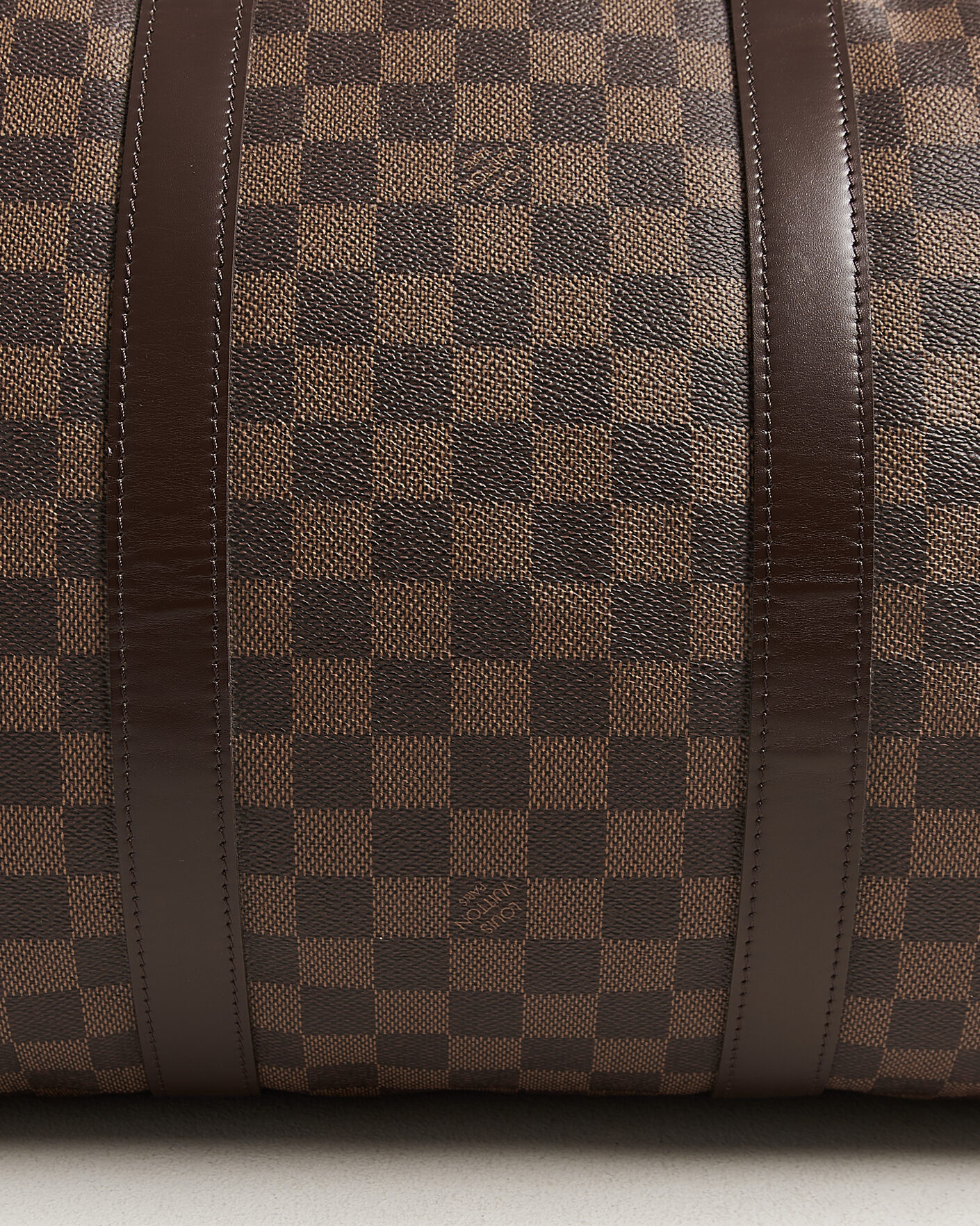Herr | Pre-Owned & Vintage Bags | Louis Vuitton Pre-Owned | Keepall 50 Damier Ebene