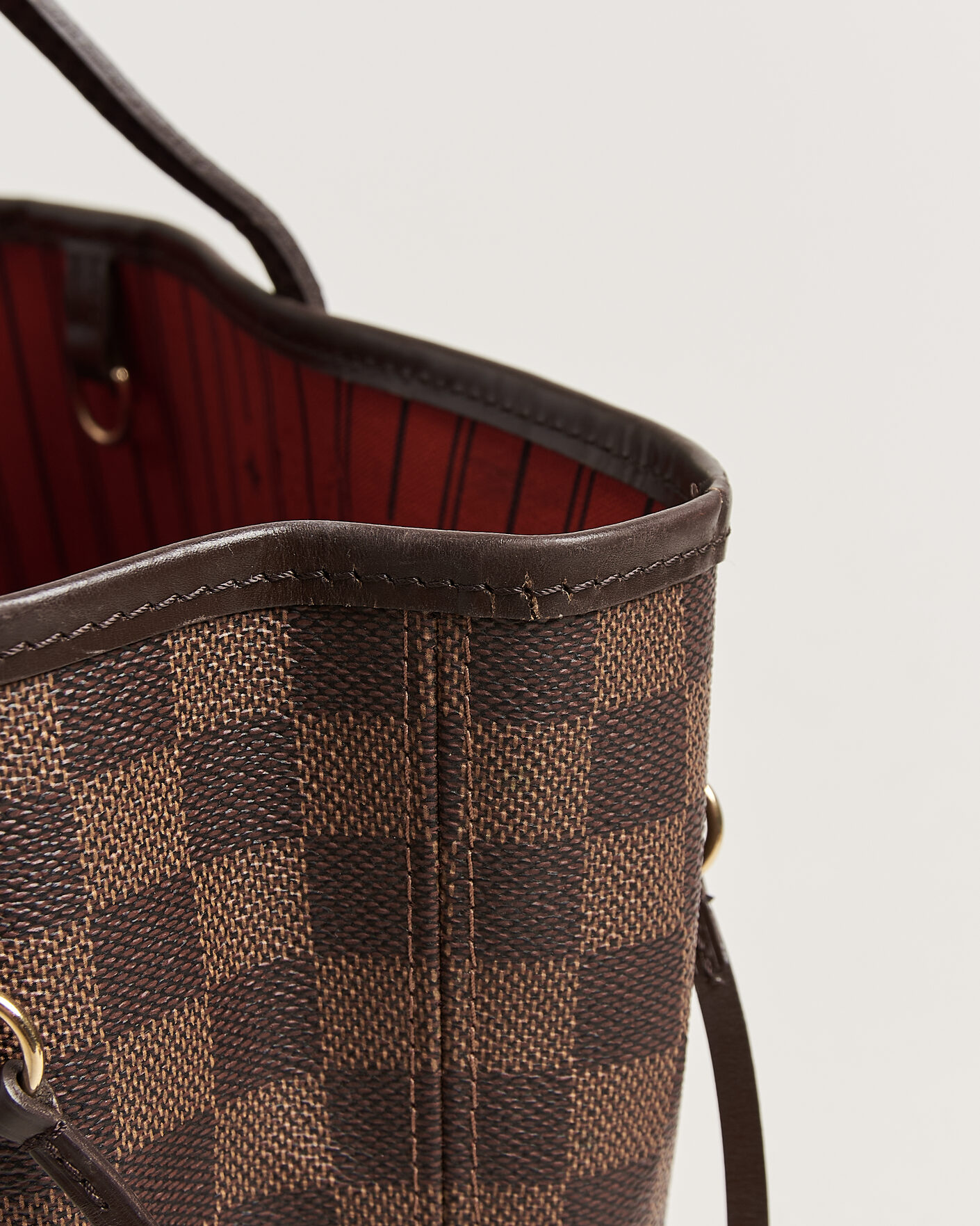 Herr | Pre-Owned & Vintage Bags | Louis Vuitton Pre-Owned | Neverfull MM Damier Ebene