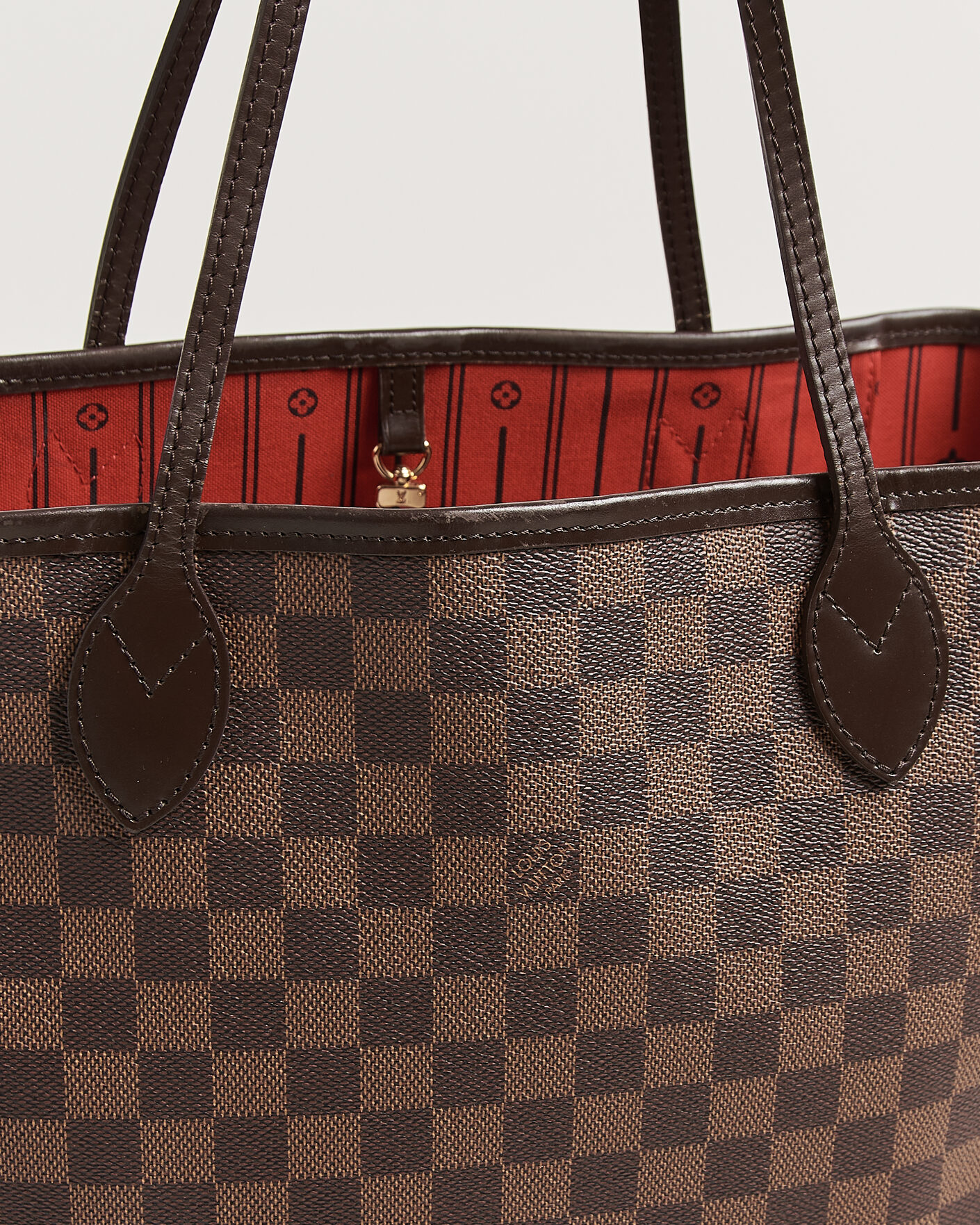 Herr | Pre-Owned & Vintage Bags | Louis Vuitton Pre-Owned | Neverfull MM Damier Ebene