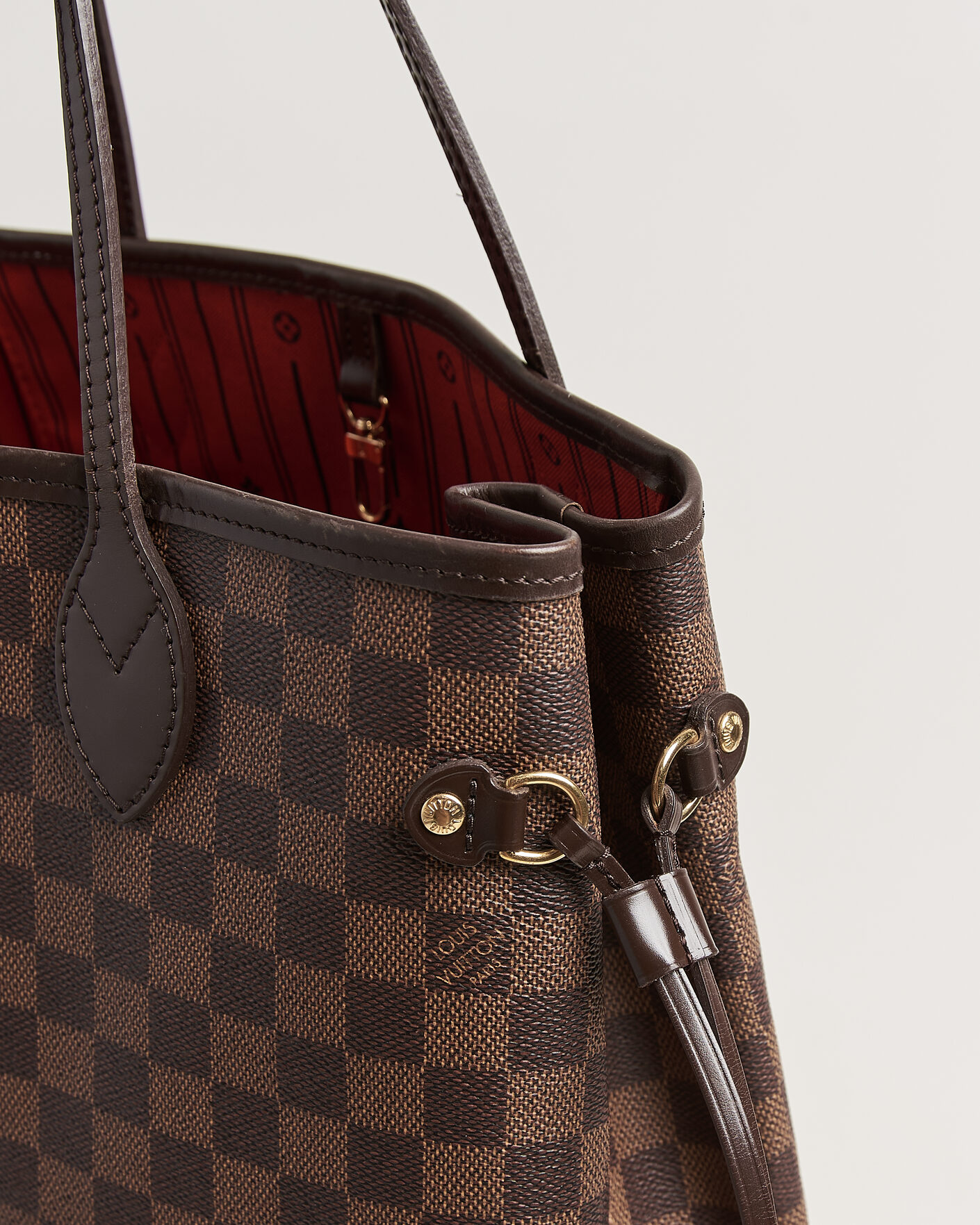 Herr | Pre-Owned & Vintage Bags | Louis Vuitton Pre-Owned | Neverfull MM Damier Ebene