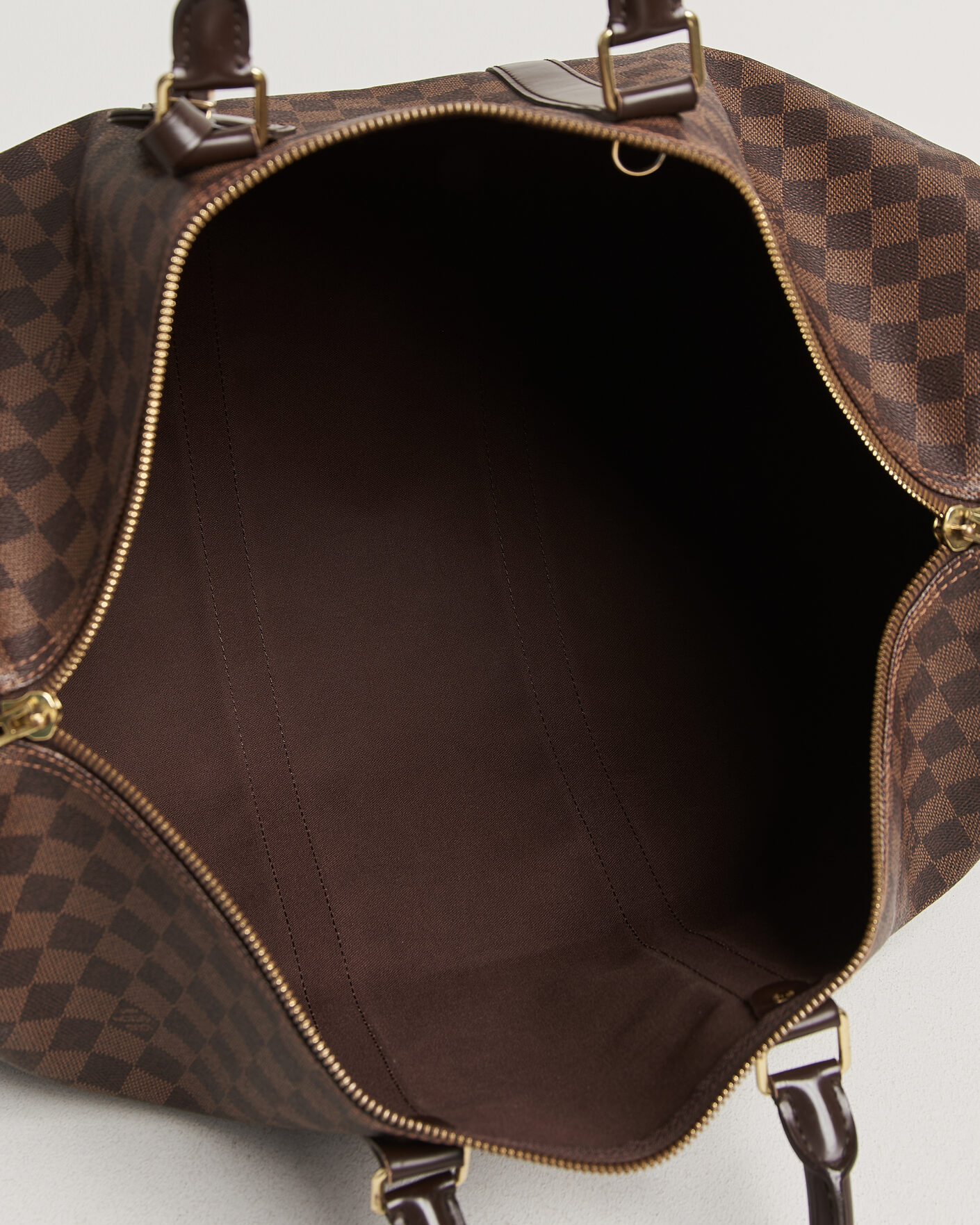 Herr | Pre-Owned & Vintage Bags | Louis Vuitton Pre-Owned | Keepall 50 Damier Ebene