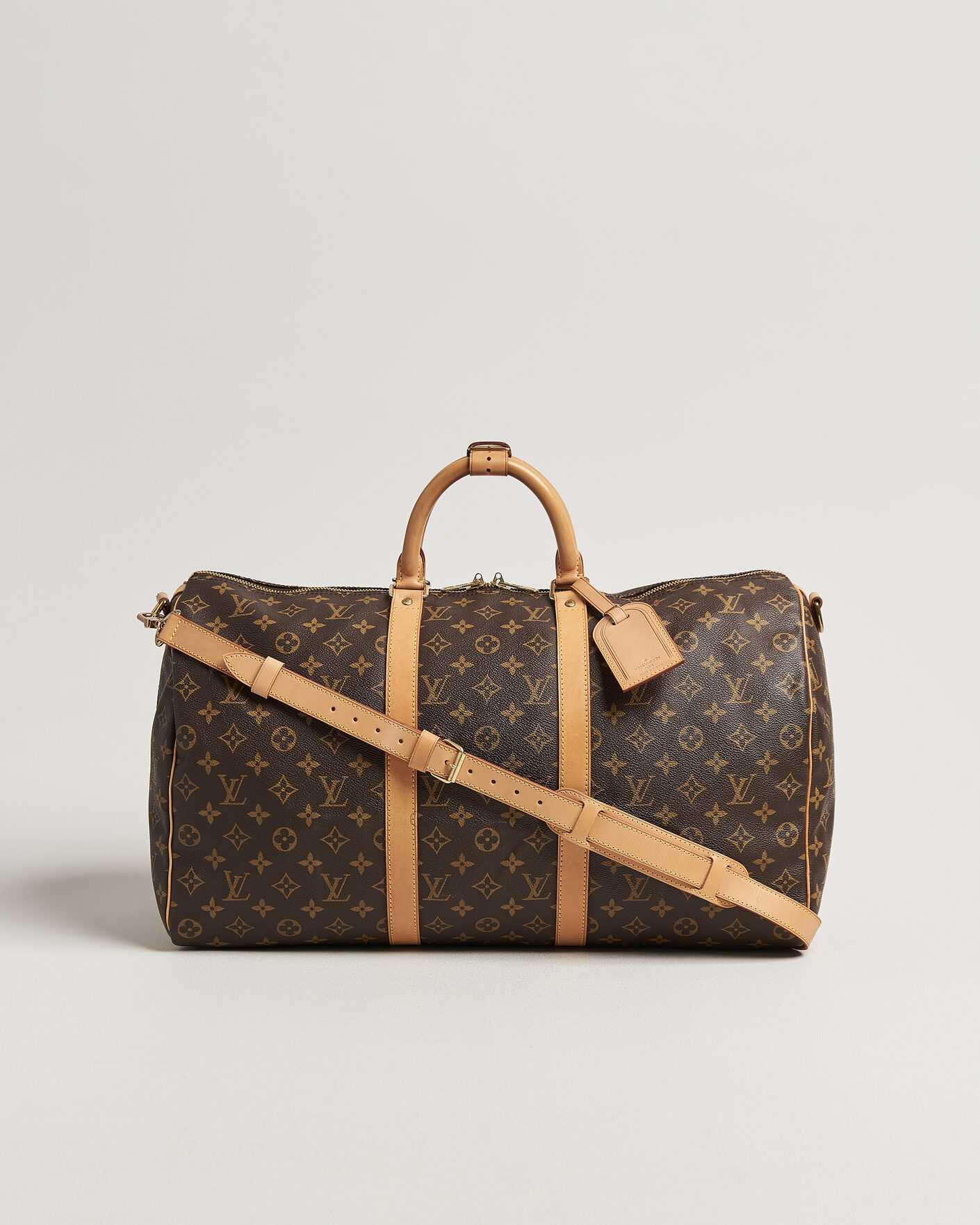 Herr | Pre-Owned & Vintage Bags | Louis Vuitton Pre-Owned | Keepall Bandouliére 50 Monogram