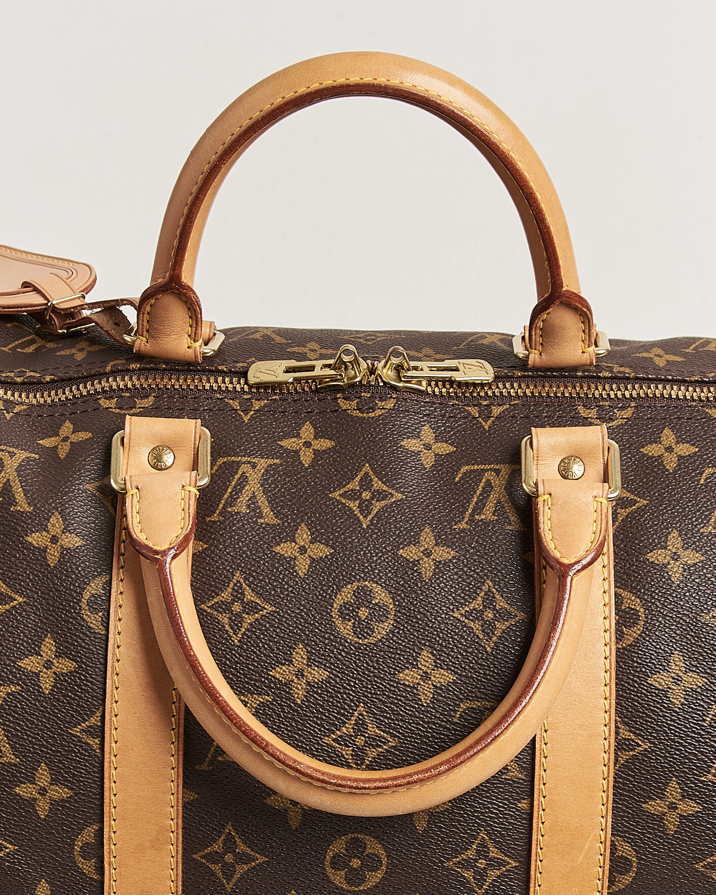 Herr | Pre-Owned & Vintage Bags | Louis Vuitton Pre-Owned | Keepall Bandouliére 50 Monogram