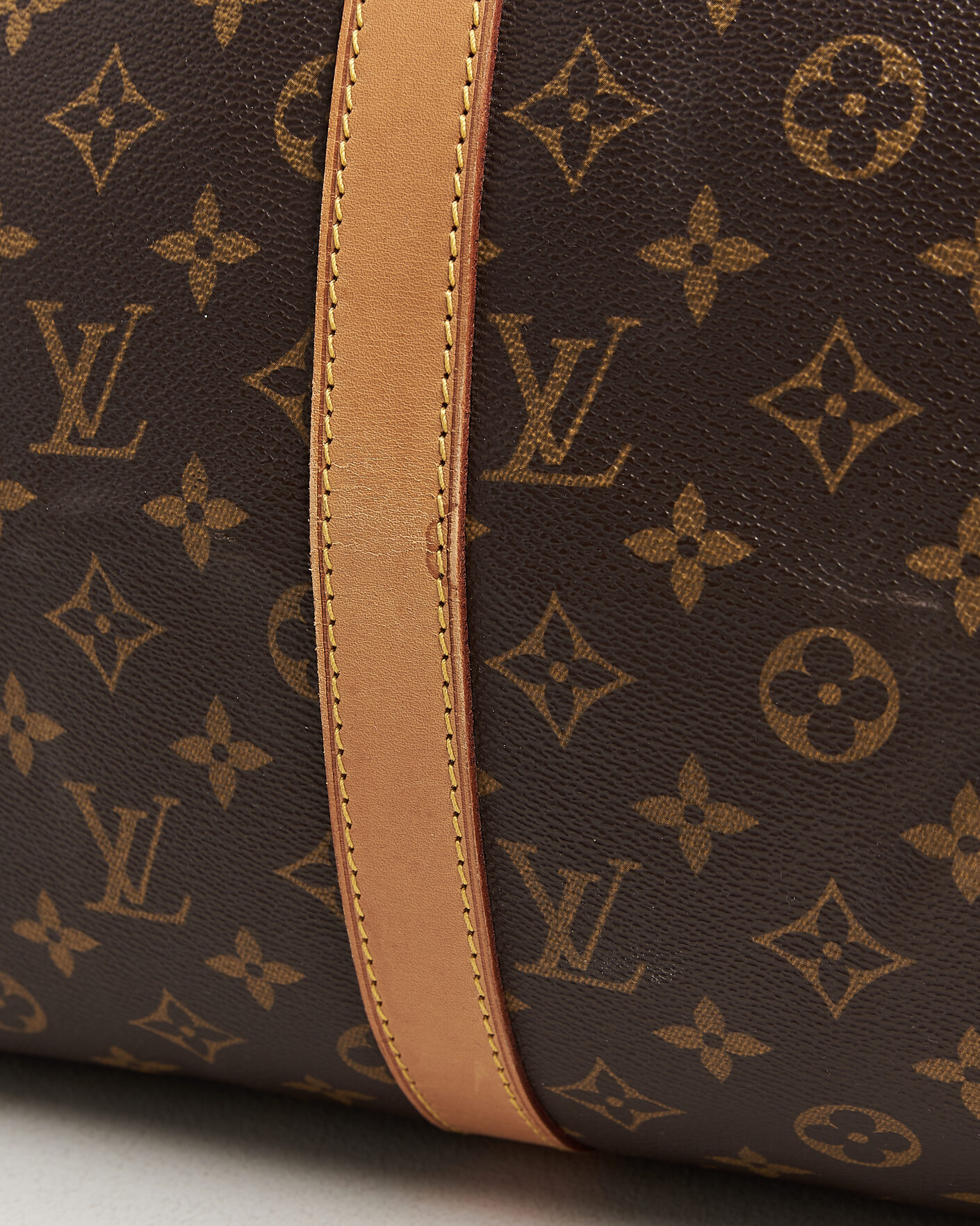 Herr | Pre-Owned & Vintage Bags | Louis Vuitton Pre-Owned | Keepall Bandouliére 50 Monogram