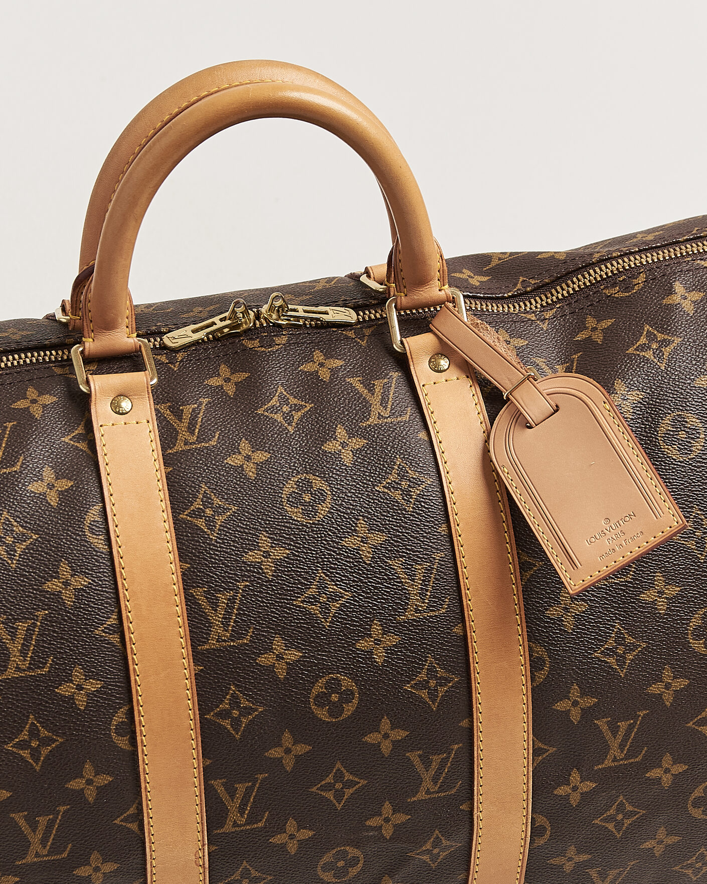 Herr | Pre-Owned & Vintage Bags | Louis Vuitton Pre-Owned | Keepall Bandouliére 50 Monogram