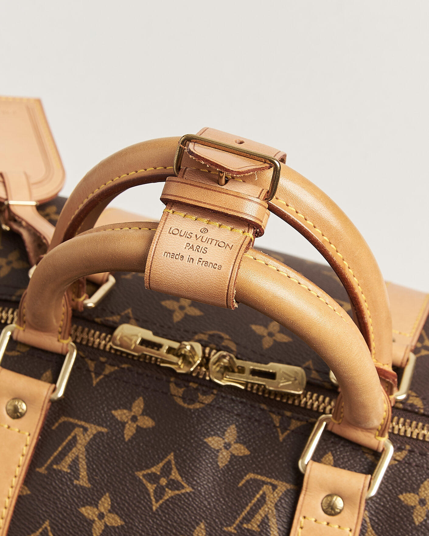 Herr | Pre-Owned & Vintage Bags | Louis Vuitton Pre-Owned | Keepall Bandouliére 50 Monogram