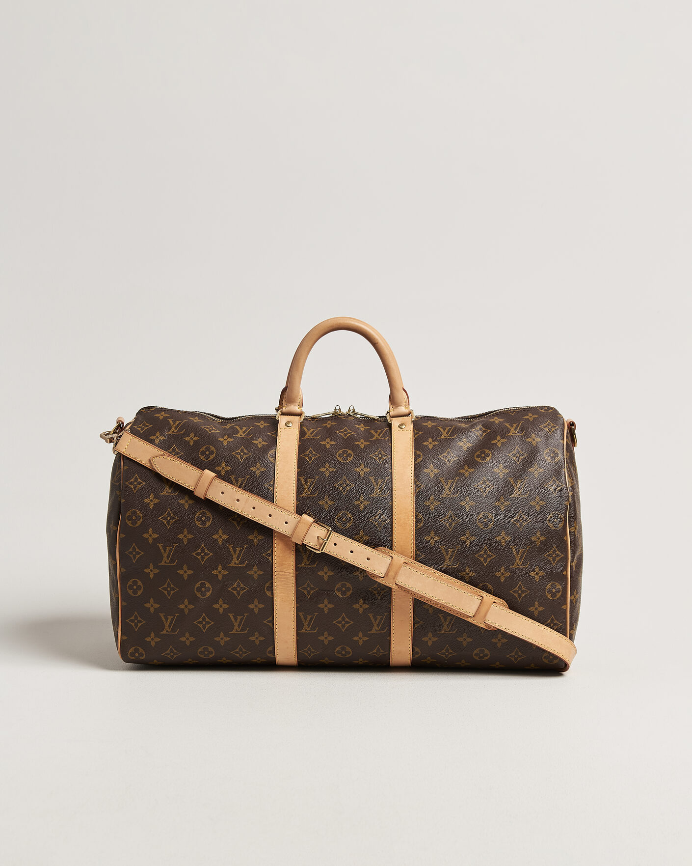 Herr | Pre-Owned & Vintage Bags | Louis Vuitton Pre-Owned | Keepall Bandouliére 50 Monogram