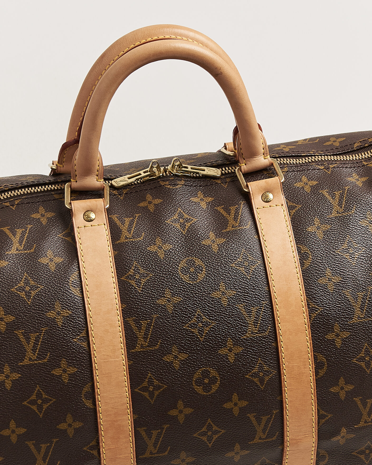Herr | Pre-Owned & Vintage Bags | Louis Vuitton Pre-Owned | Keepall Bandouliére 50 Monogram