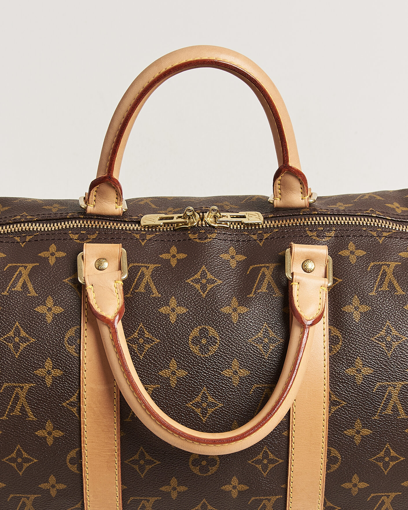 Herr | Pre-Owned & Vintage Bags | Louis Vuitton Pre-Owned | Keepall Bandouliére 50 Monogram