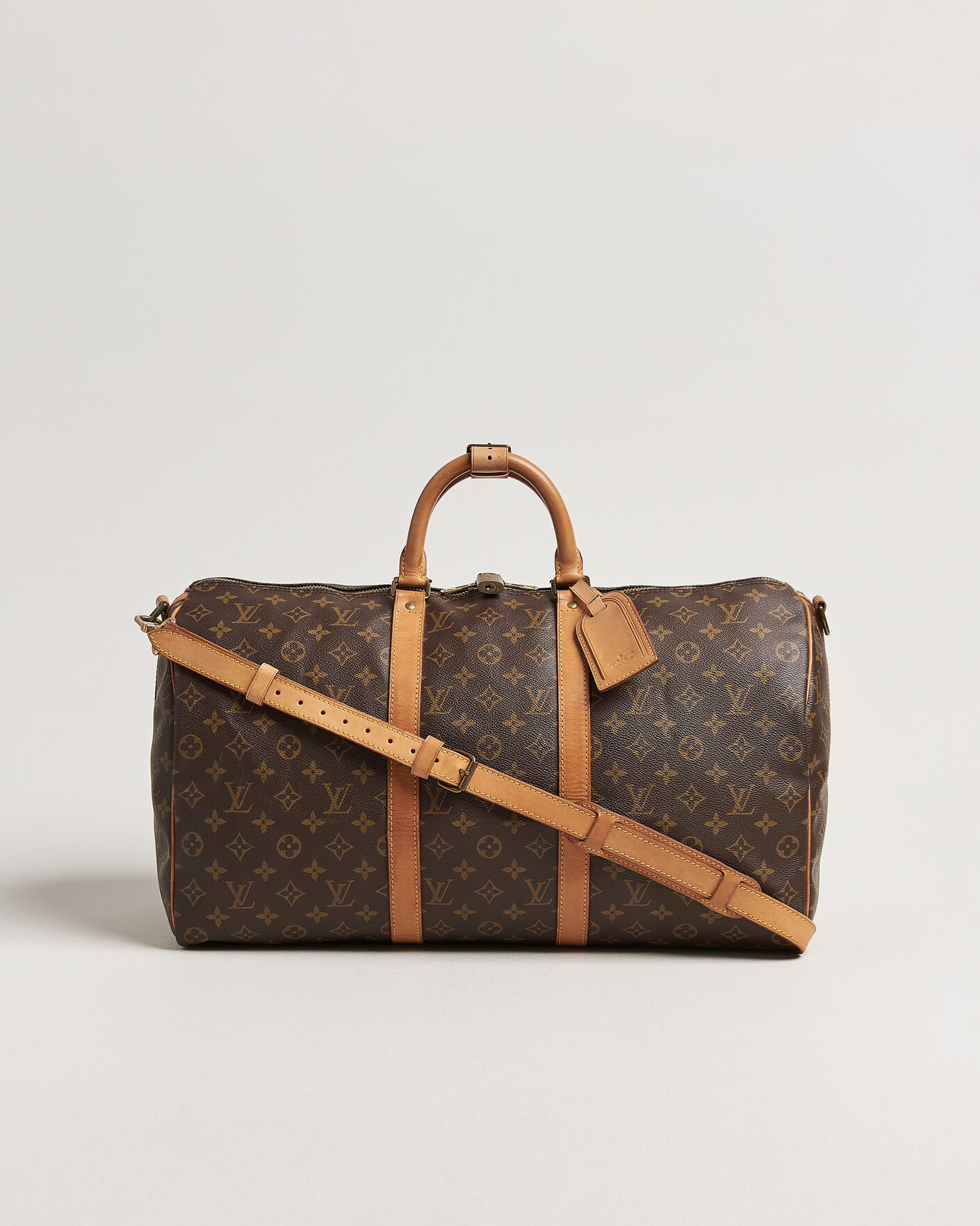 Herr | Pre-Owned & Vintage Bags | Louis Vuitton Pre-Owned | Keepall Bandouliére 50 Monogram
