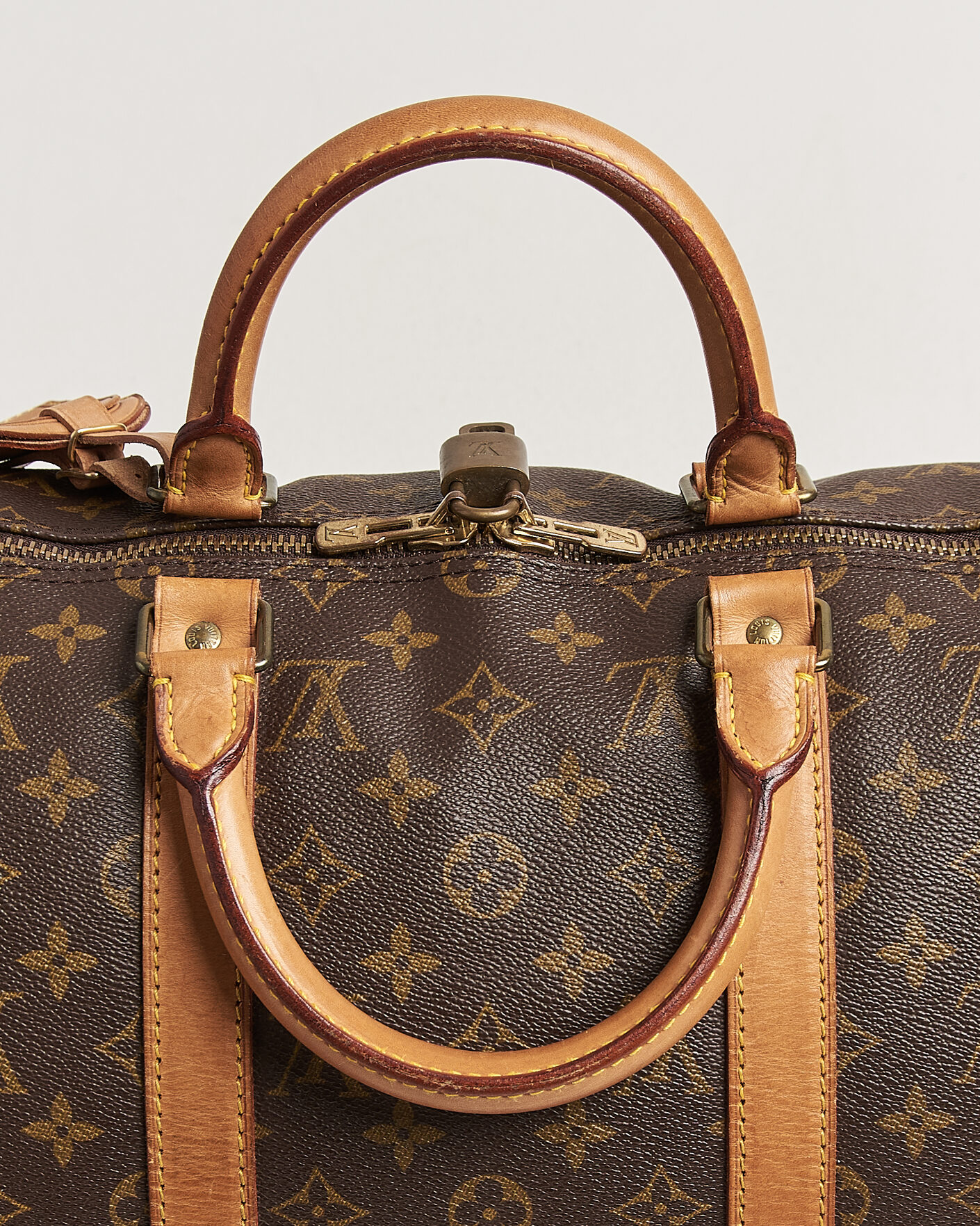 Herr | Pre-Owned & Vintage Bags | Louis Vuitton Pre-Owned | Keepall Bandouliére 50 Monogram