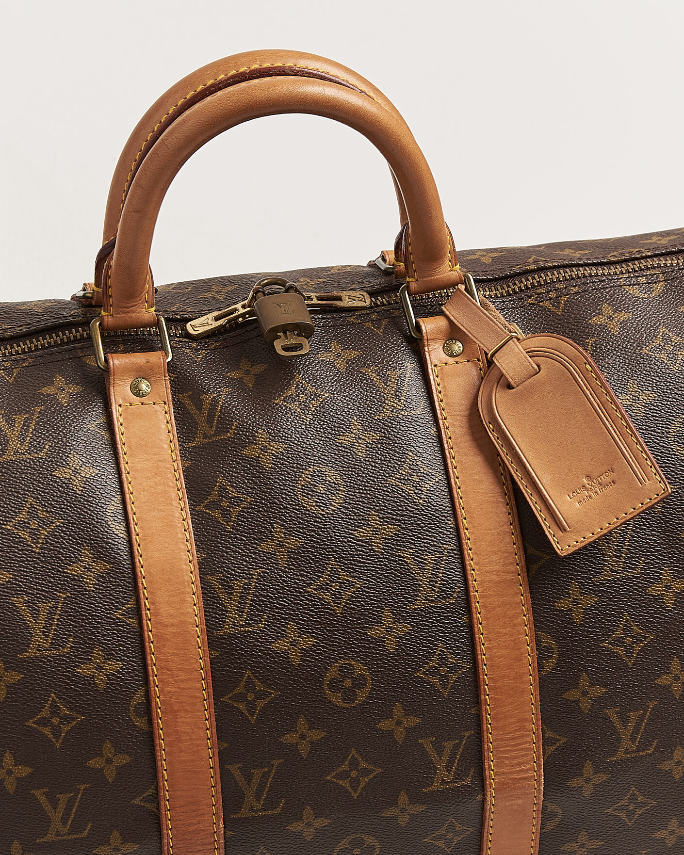 Herr | Pre-Owned & Vintage Bags | Louis Vuitton Pre-Owned | Keepall Bandouliére 50 Monogram