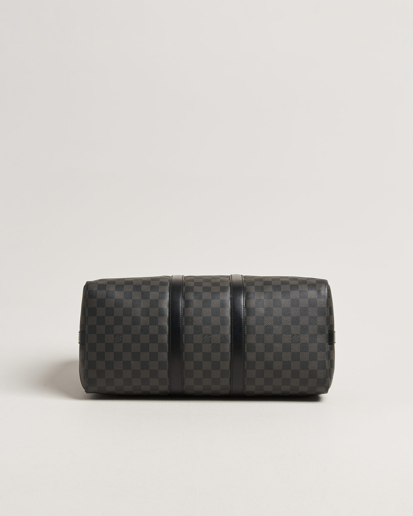 Herr | Pre-Owned & Vintage Bags | Louis Vuitton Pre-Owned | Keepall Bandouliére 45 Damier Graphite