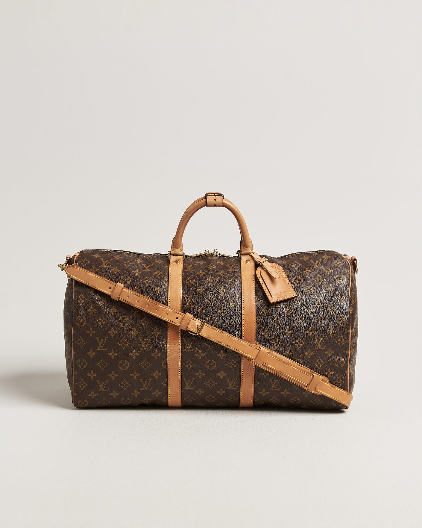 Herr | Pre-Owned & Vintage Bags | Louis Vuitton Pre-Owned | Keepall Bandouliére 50 Monogram