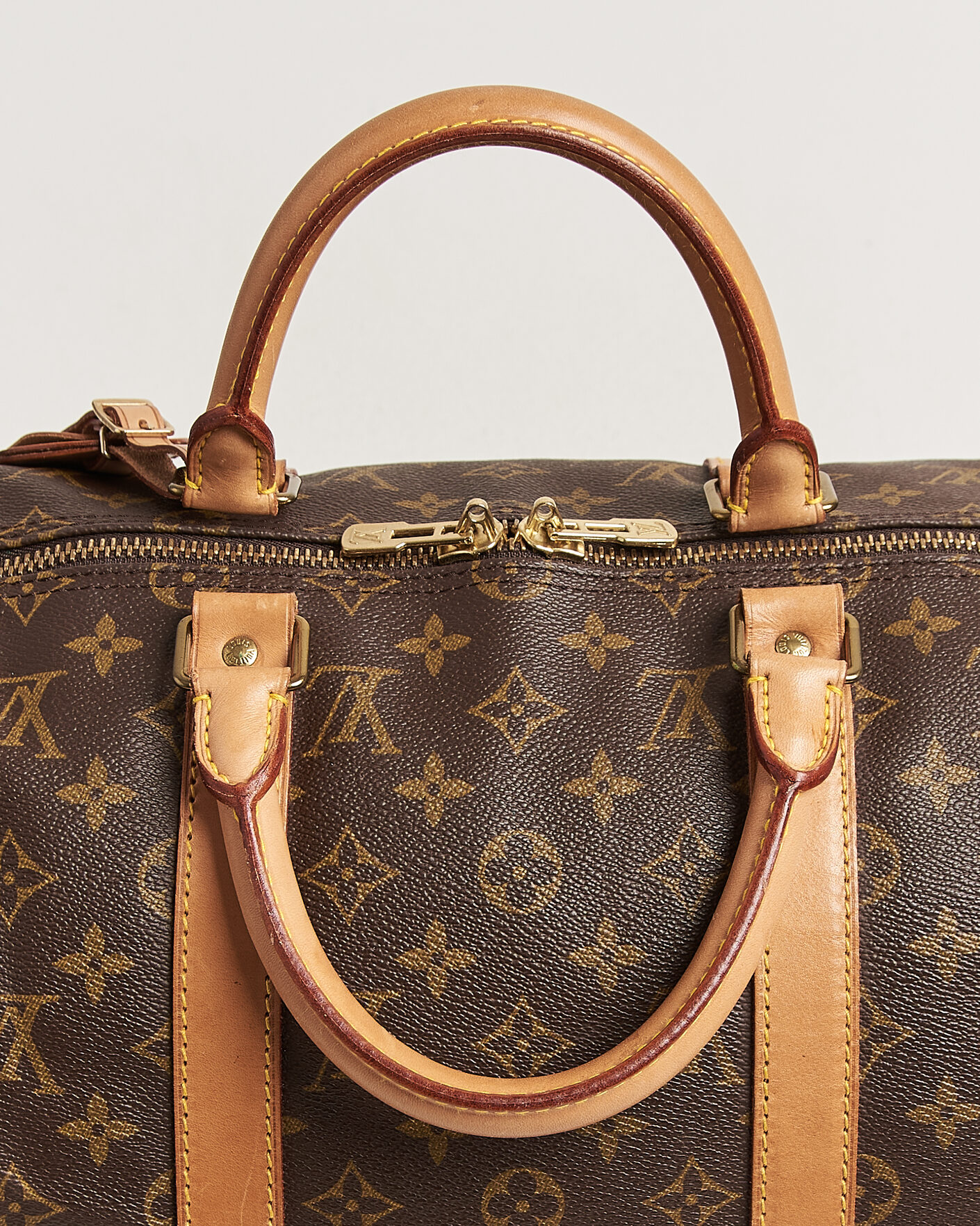 Herr | Pre-Owned & Vintage Bags | Louis Vuitton Pre-Owned | Keepall Bandouliére 50 Monogram