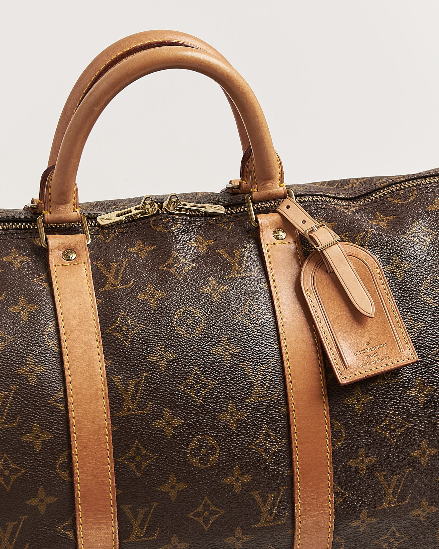 Herr | Pre-Owned & Vintage Bags | Louis Vuitton Pre-Owned | Keepall Bandouliére 50 Monogram