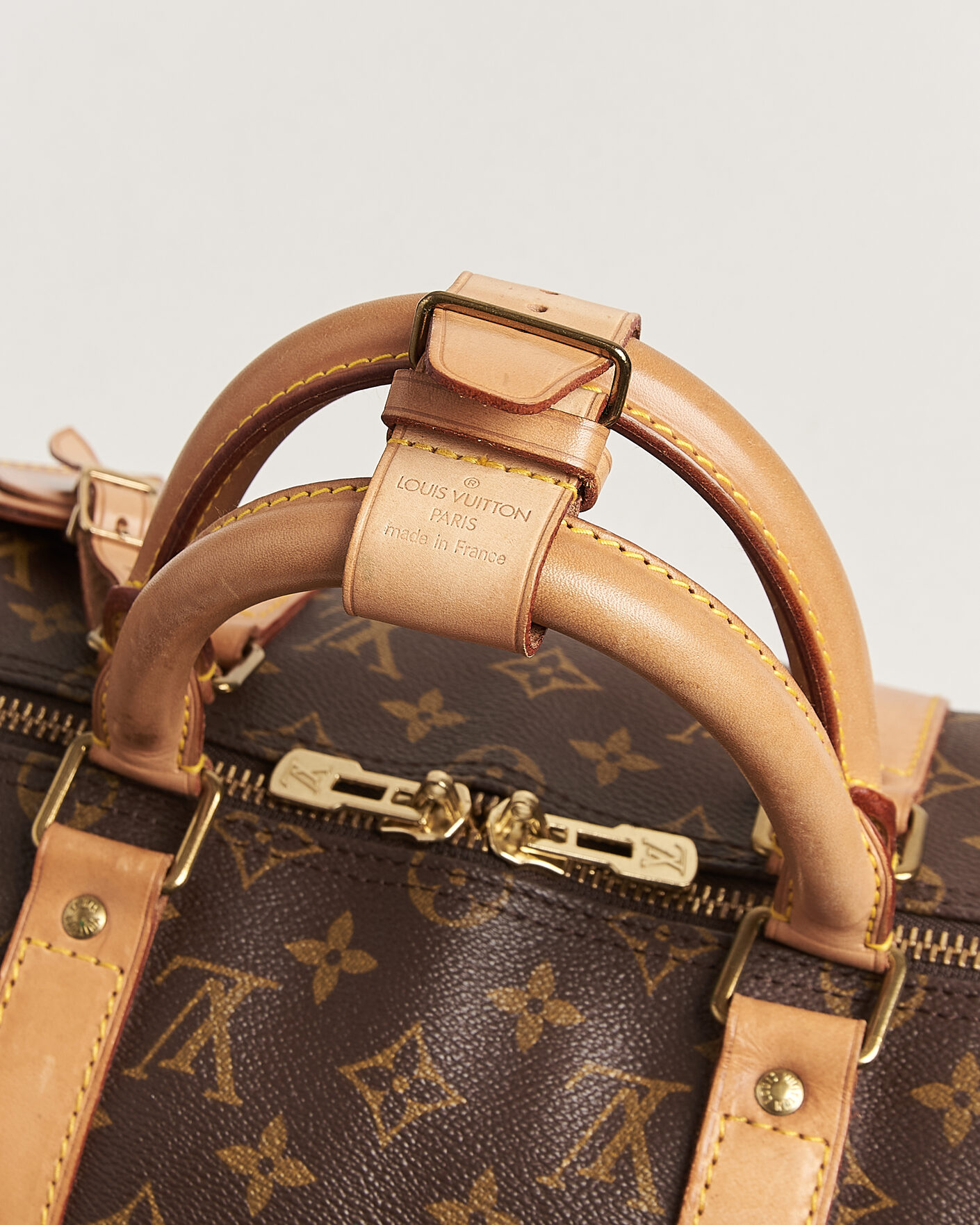 Herr | Pre-Owned & Vintage Bags | Louis Vuitton Pre-Owned | Keepall Bandouliére 50 Monogram