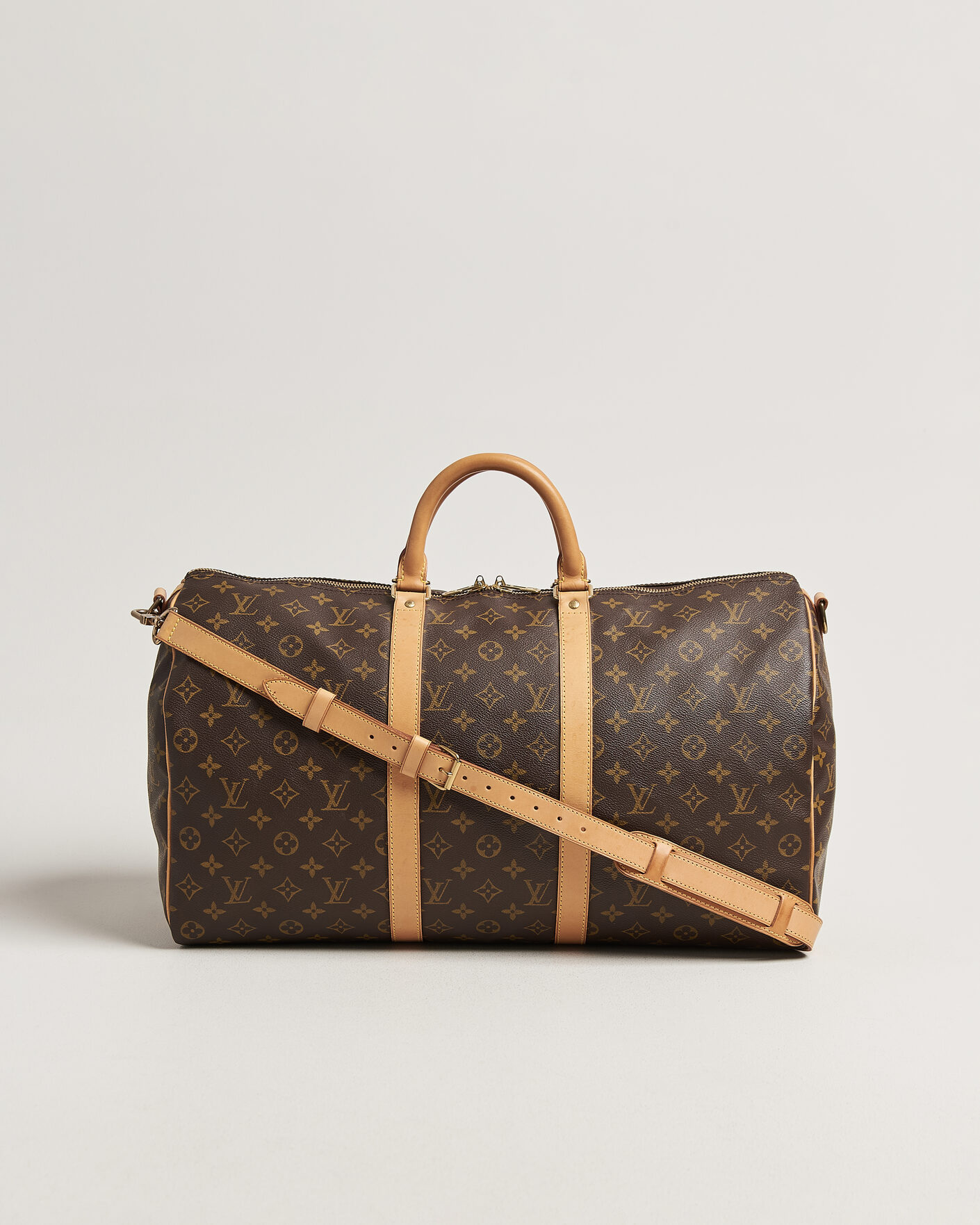 Herr | Pre-Owned & Vintage Bags | Louis Vuitton Pre-Owned | Keepall Bandouliére 50 Monogram