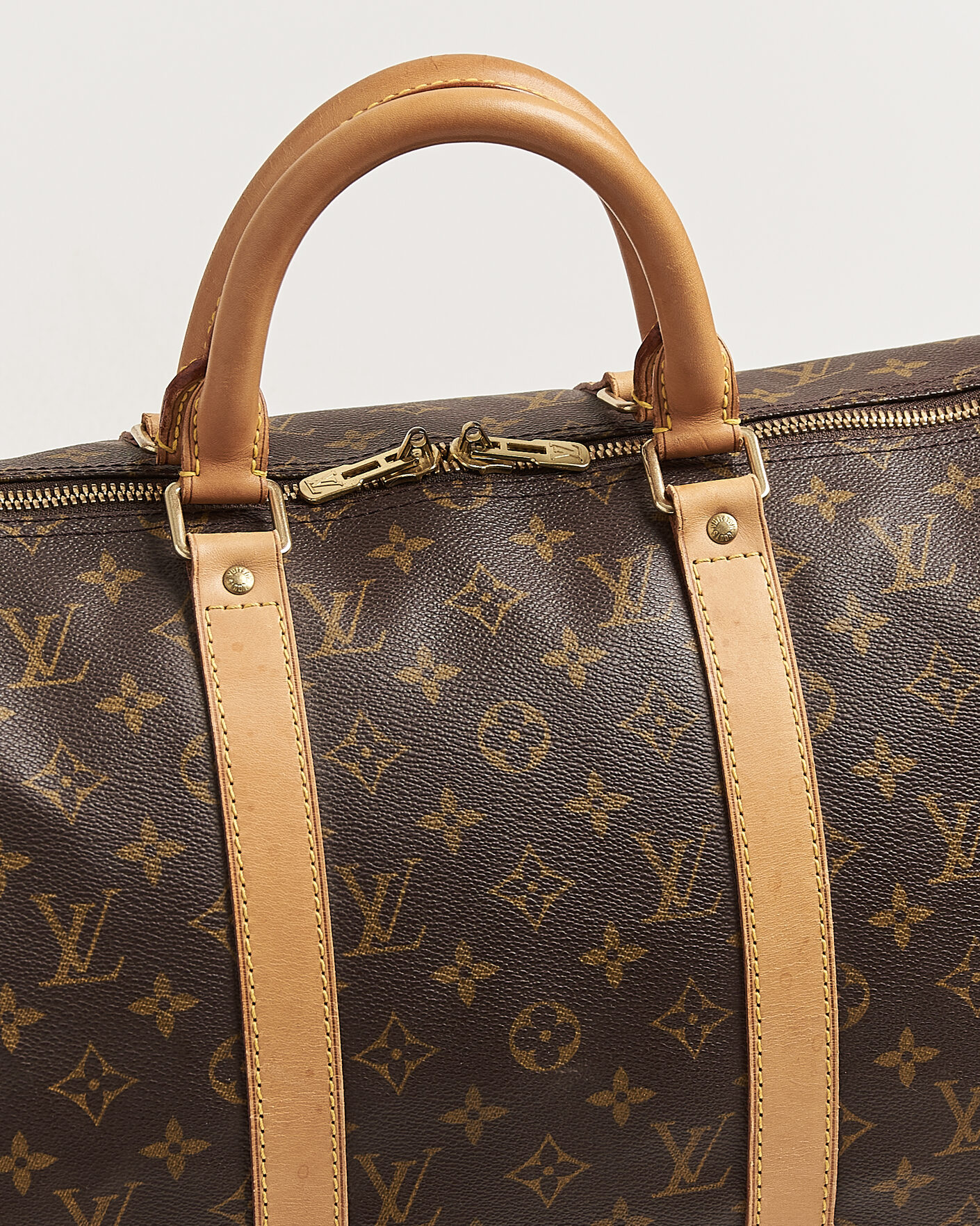 Herr | Pre-Owned & Vintage Bags | Louis Vuitton Pre-Owned | Keepall Bandouliére 50 Monogram