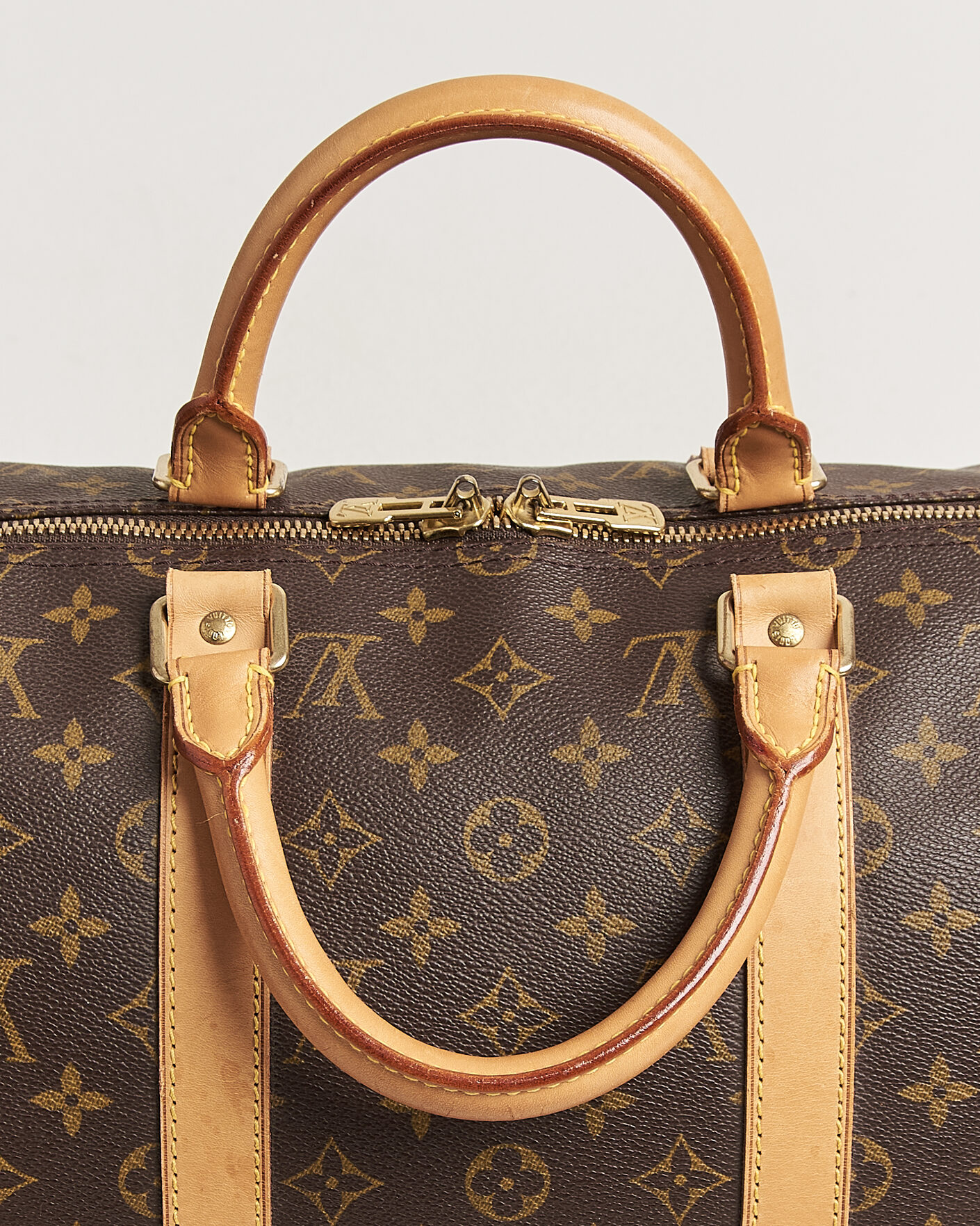 Herr | Pre-Owned & Vintage Bags | Louis Vuitton Pre-Owned | Keepall Bandouliére 50 Monogram