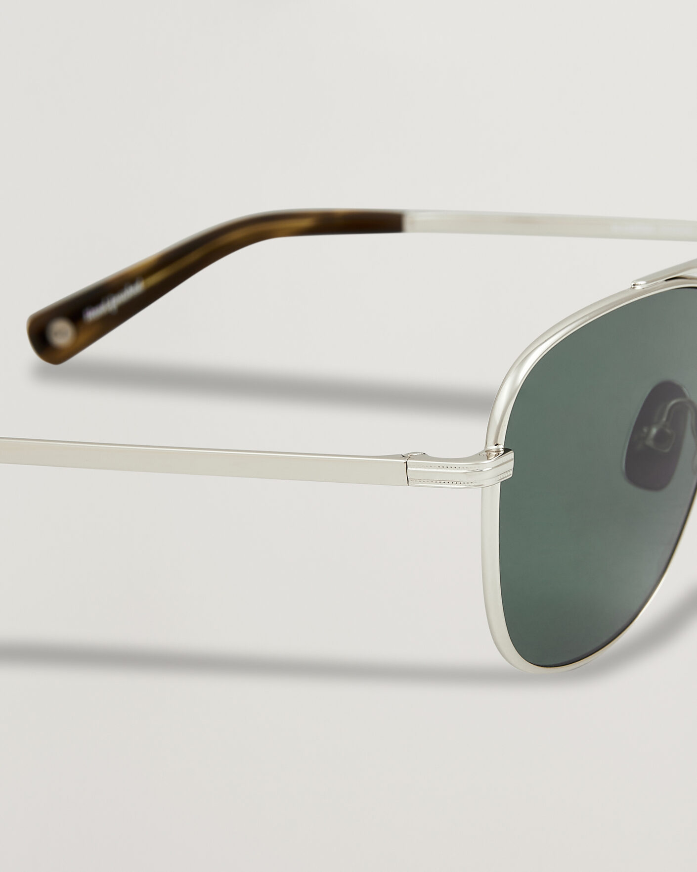 Herr | Solglasögon | Garrett Leight | El Capitan Sunglasses Silver