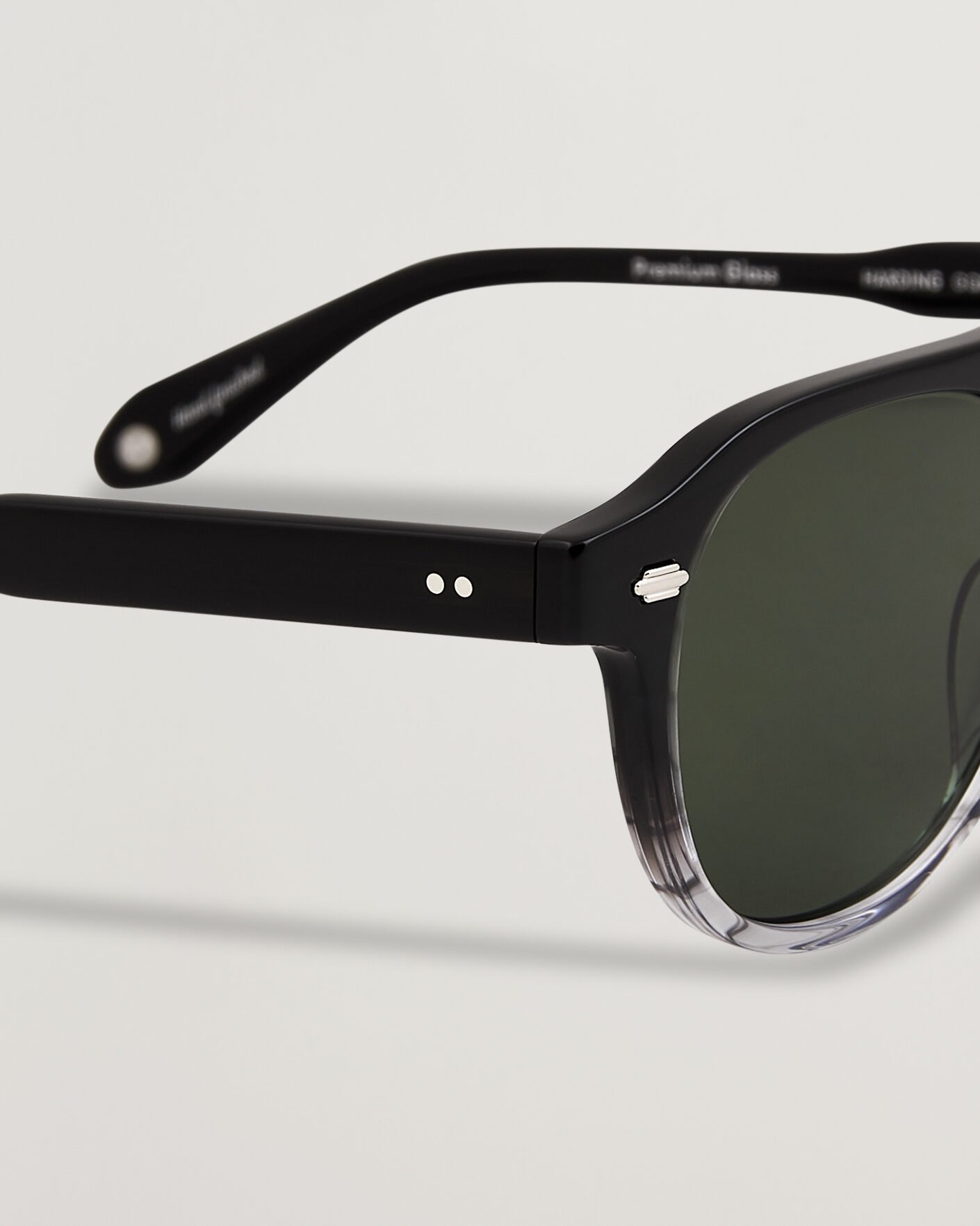 Herr | Solglasögon | Garrett Leight | Harding Sunglasses Grey Quartz