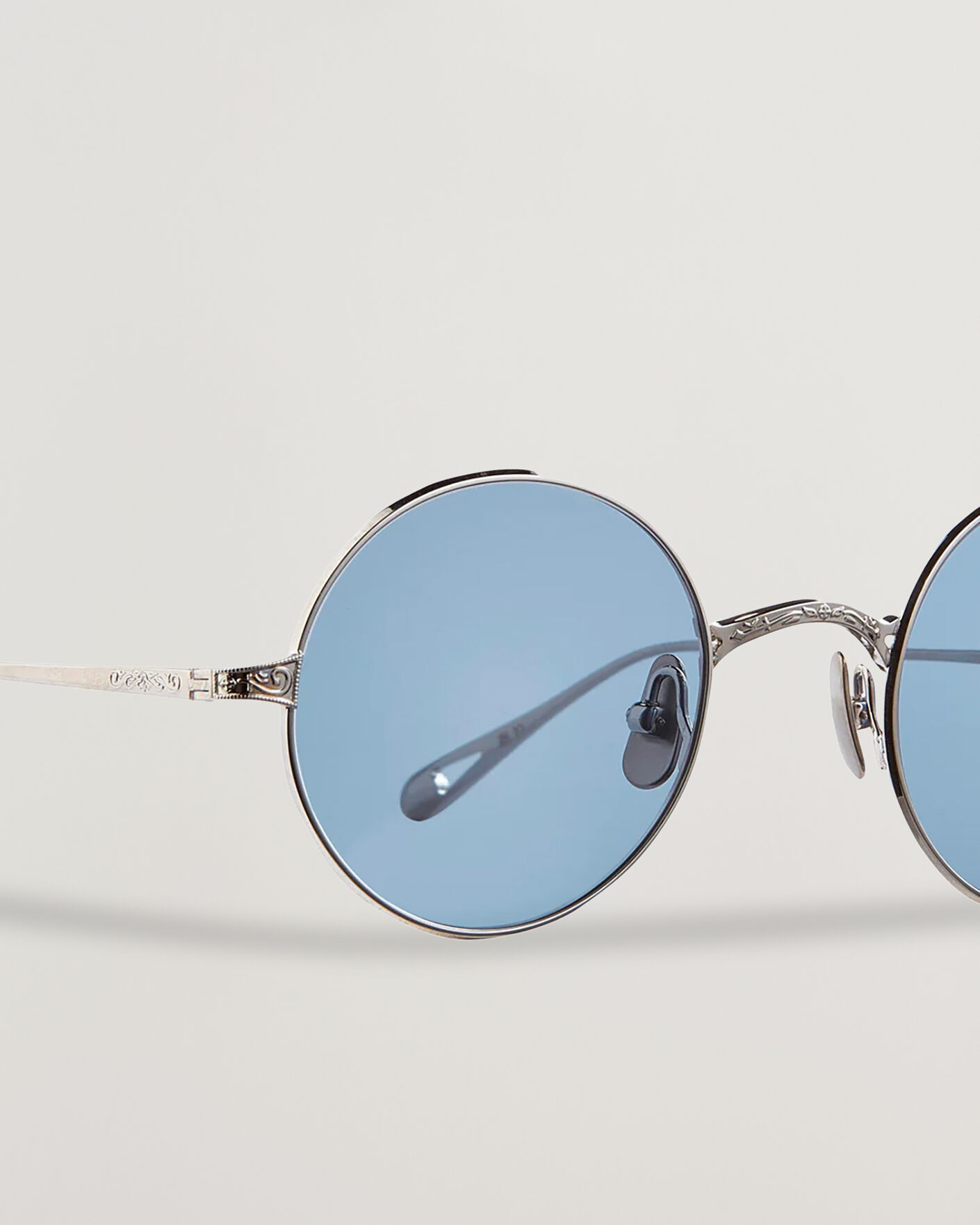 Herr | Solglasögon | Garrett Leight | GLCO X Ozzy Sunglasses Platinum