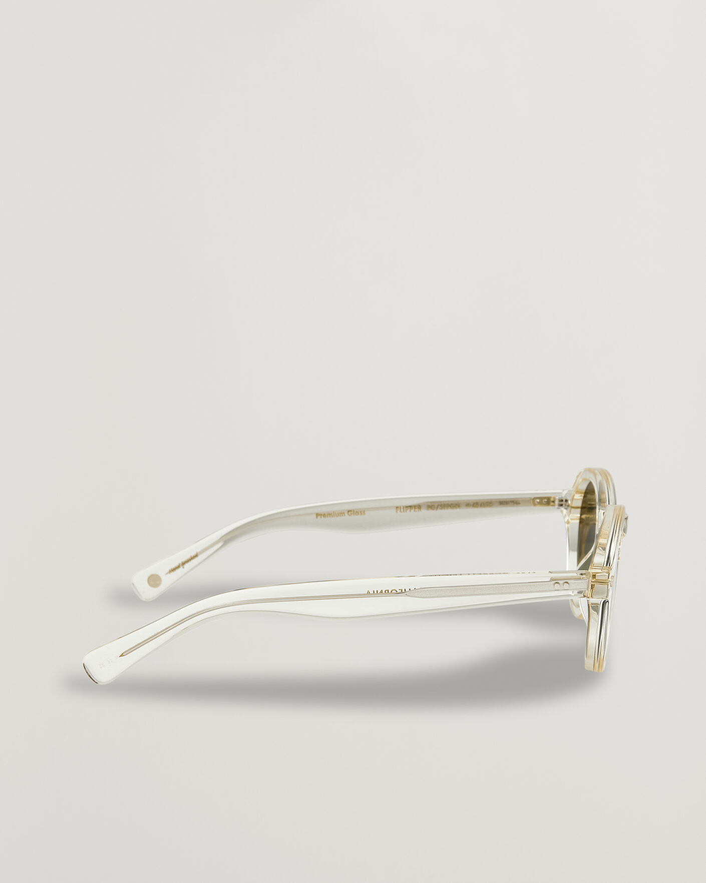 Herr | Solglasögon | Garrett Leight | Flipper Sunglasses Pure Glass