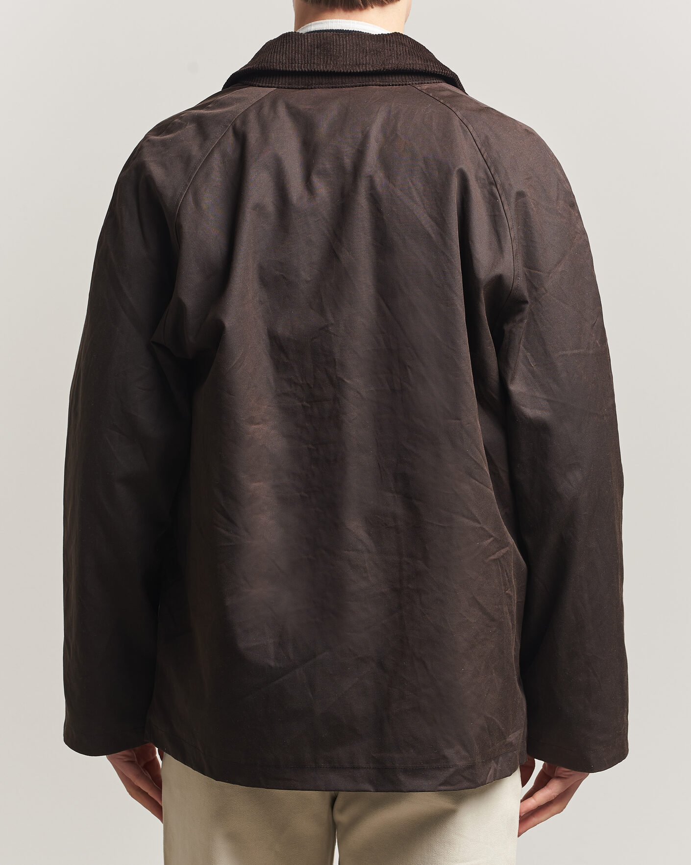 Herr | Jackor | A Day's March | Limestone Waxed Jacket Dark Brown