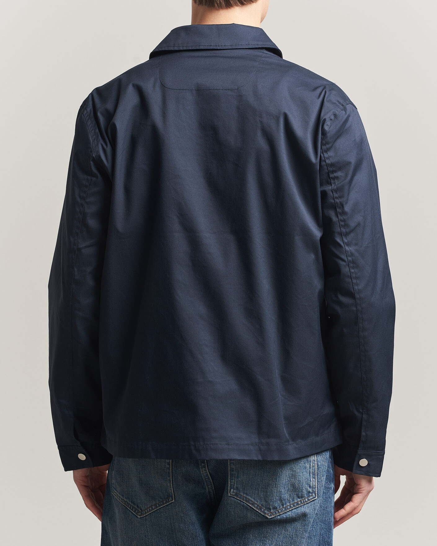 Herr | Jackor | A Day's March | Garland Cotton Jacket Navy