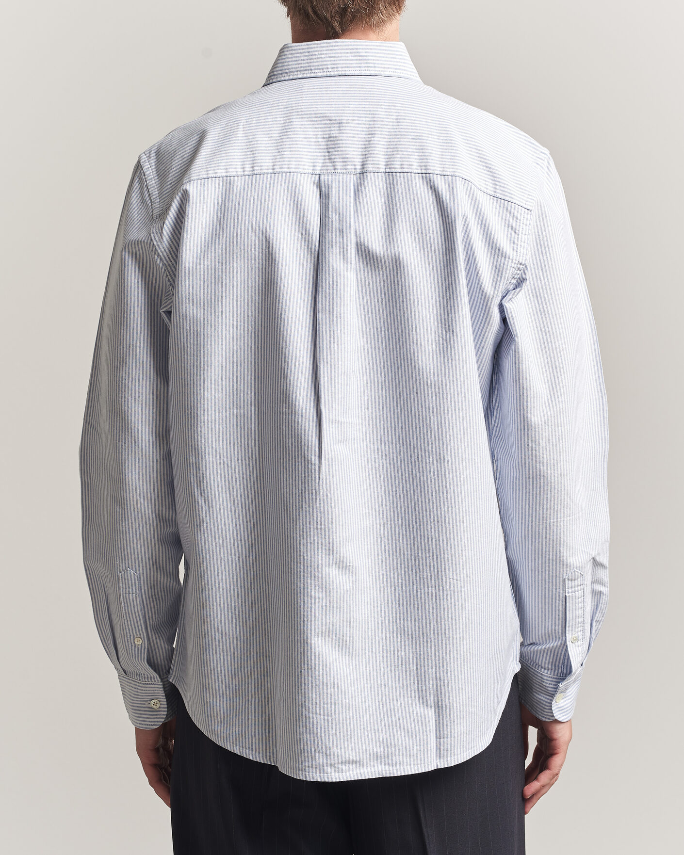 Herr | Skjortor | A Day's March | Original Oxford Shirt Blue/White