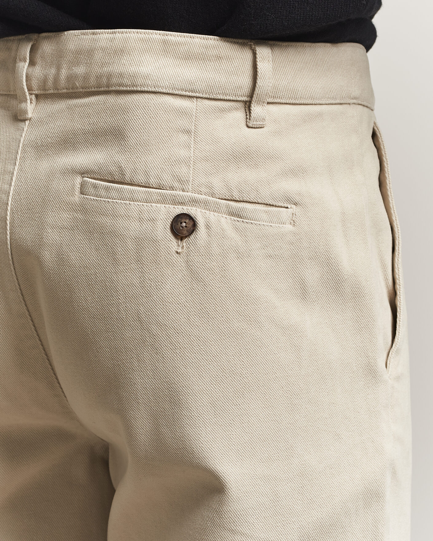 Herr | Byxor | A Day's March | Miller Cotton Lyocell Trousers Light Khaki